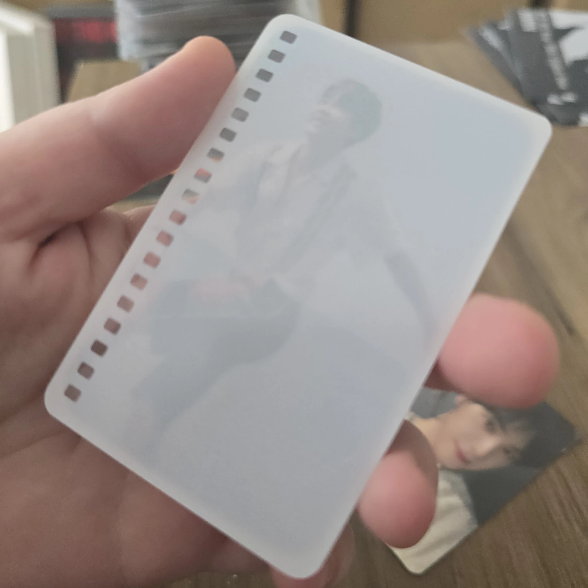 THE BOYZ Haknyeon THE BOYZ - Haknyeon - Be Aware Album album photocard special kit transparent listing photo 2