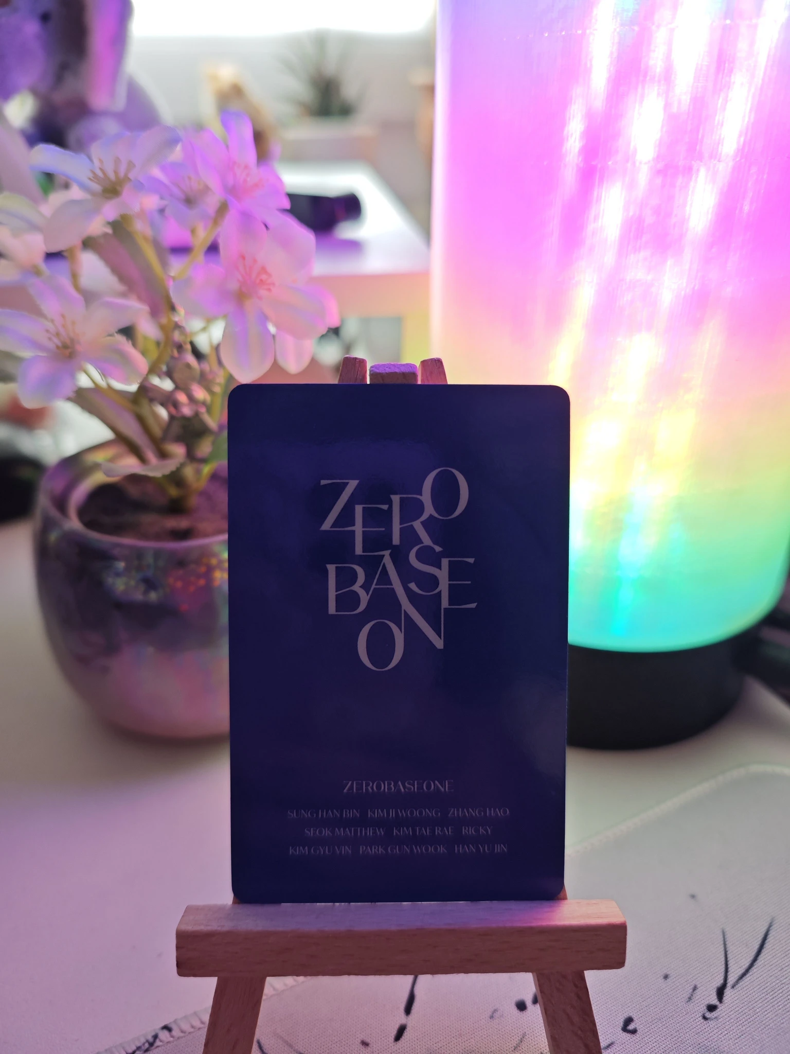ZEROBASEONE Gunwook ZEROBASEONE - Gunwook - Lightstick Other photocard set pob (pre-order benefit) listing photo 2