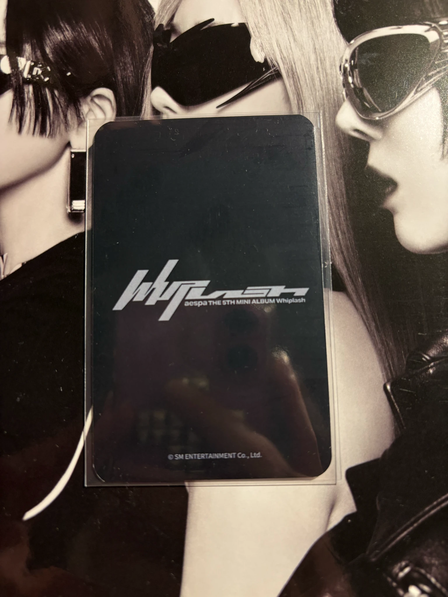 aespa Karina aespa - Karina - Whiplash Album interasia fansign listing photo 2