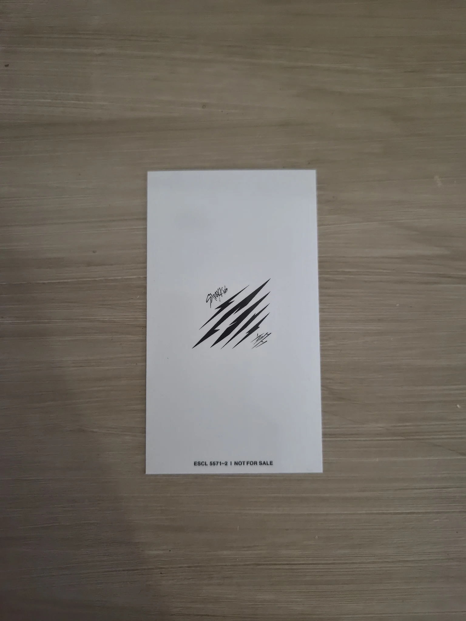 Stray Kids HAN Stray Kids - HAN - Scars Album album photocard limited version A version listing photo 2