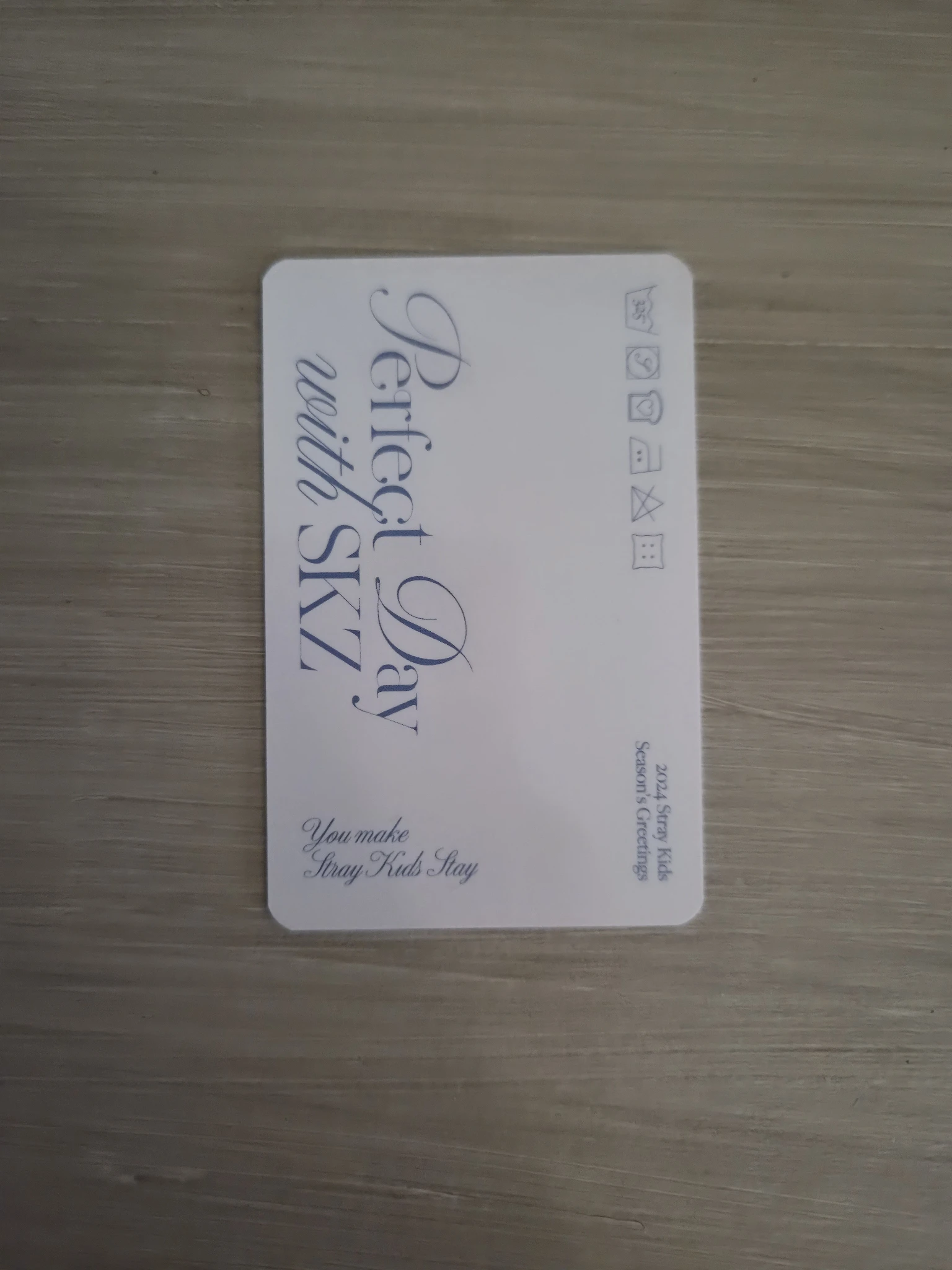 Stray Kids HAN Stray Kids - HAN - 2024 Season's Greetings - Perfect Day with SKZ Other photocard set selfie version listing photo 2