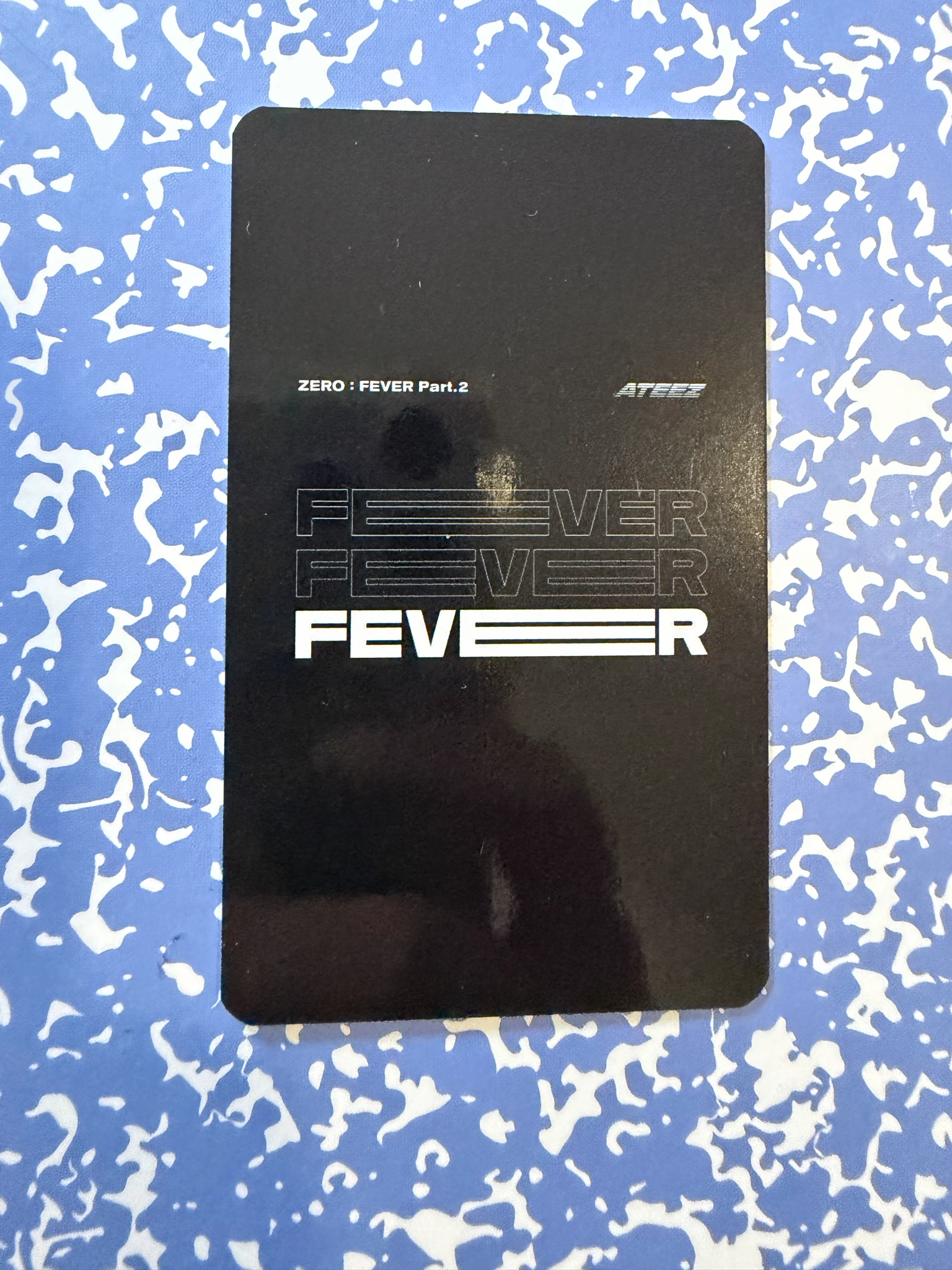 ATEEZ Seonghwa ATEEZ - Seonghwa - ZERO : FEVER Part.2 Album round 2 musicart (music art) video call/fancall listing photo 2