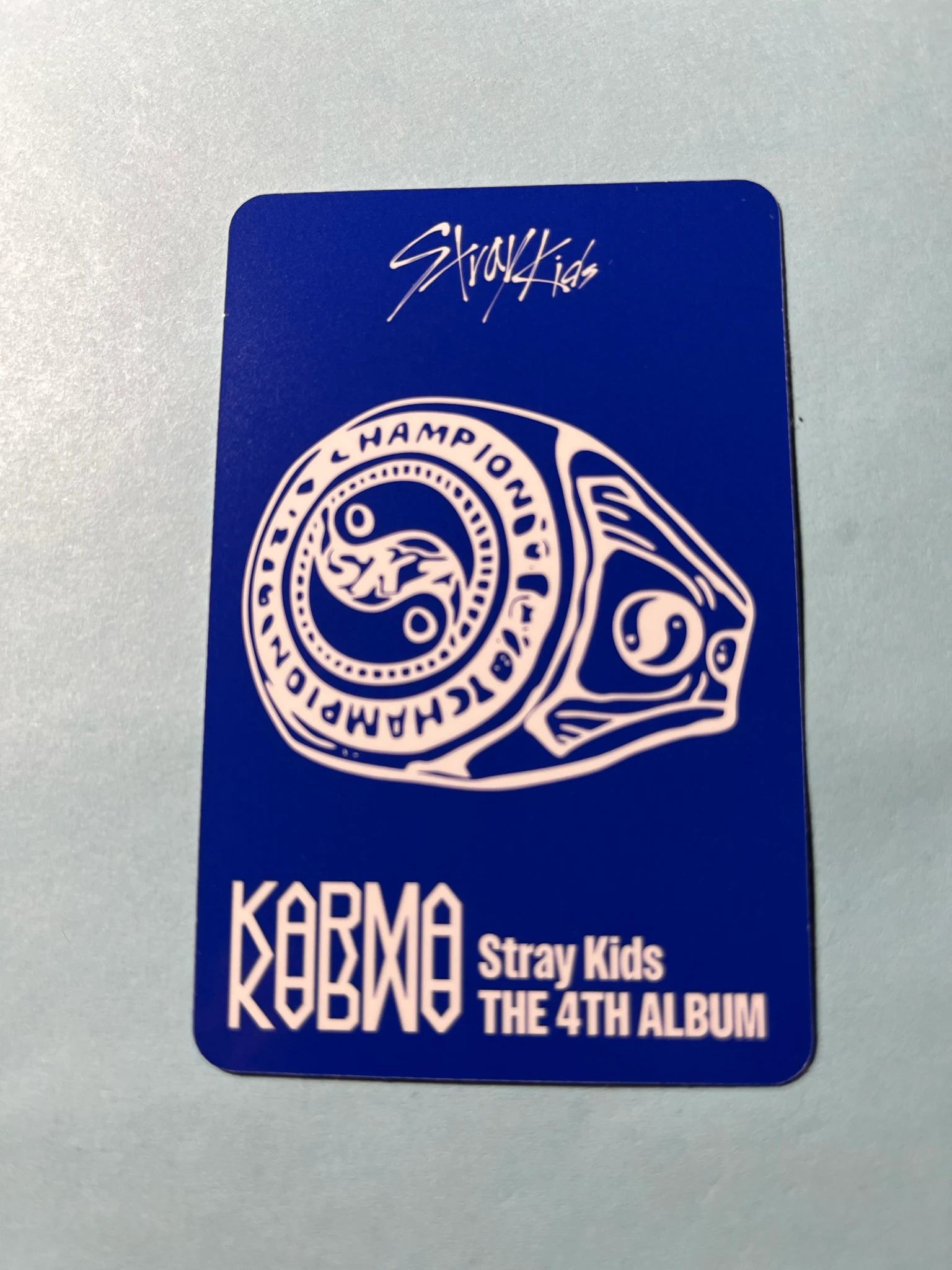 Stray Kids Changbin Stray Kids - Changbin - KARMA Album album photocard accordion version first press only listing photo 2