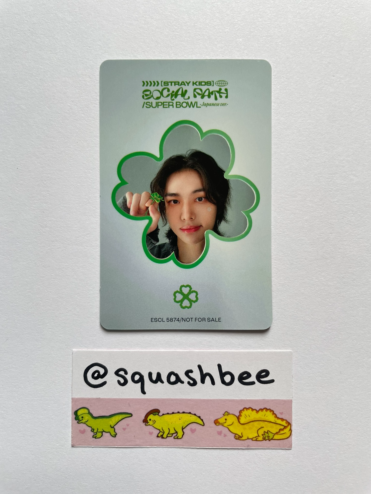Stray Kids Hyunjin Stray Kids - Hyunjin - Social Path Album album photocard regular version listing photo 2