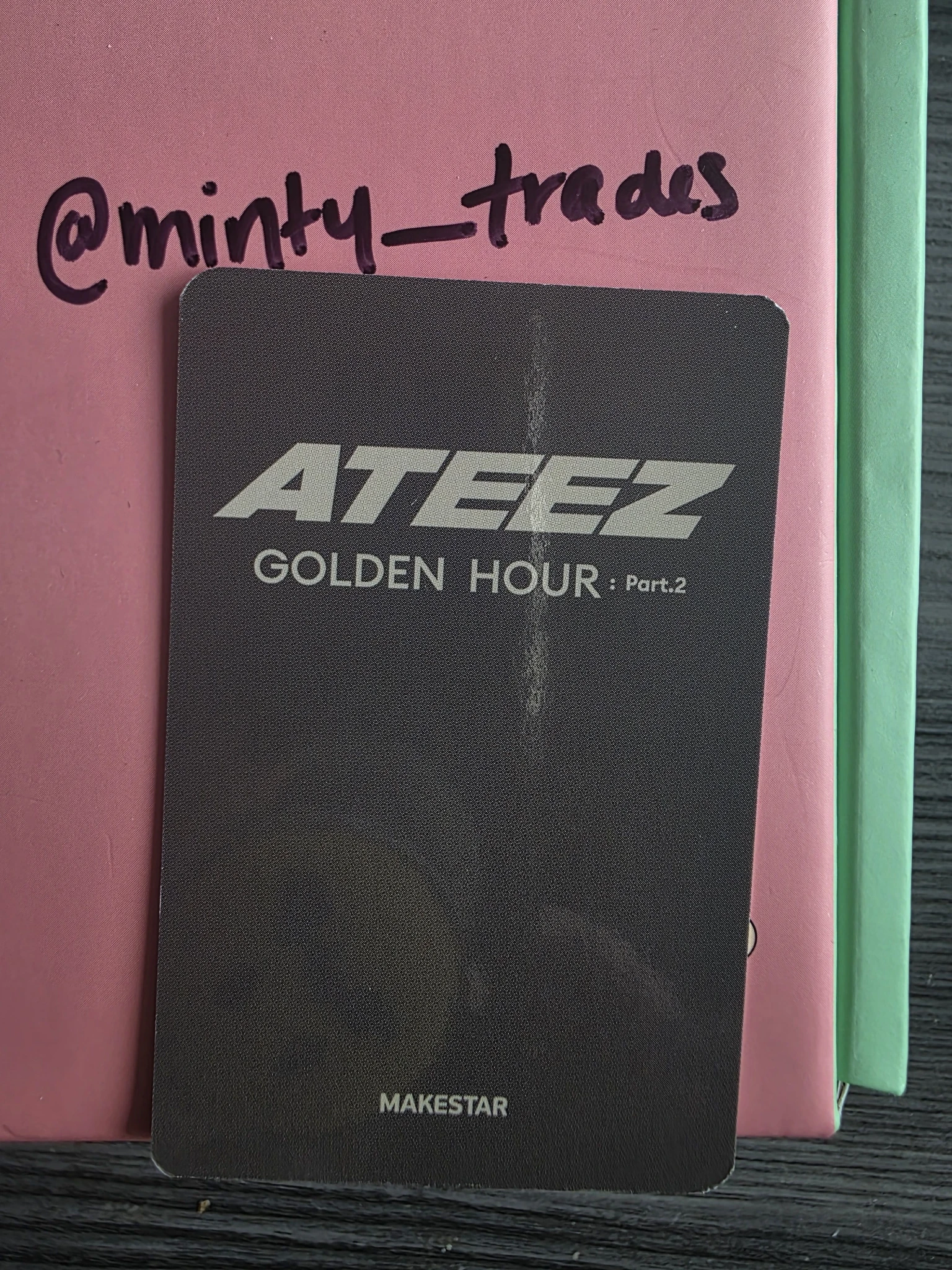 ATEEZ Hongjoong ATEEZ - Hongjoong - Golden Hour : Part 2 Album makestar winner benefit listing photo 2