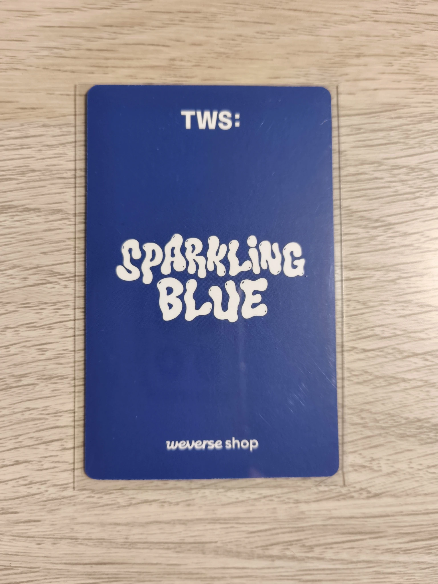 TWS Youngjae TWS - Youngjae - Sparkling Blue Album pob (pre-order benefit) weverse global shop (wvg) listing photo 2