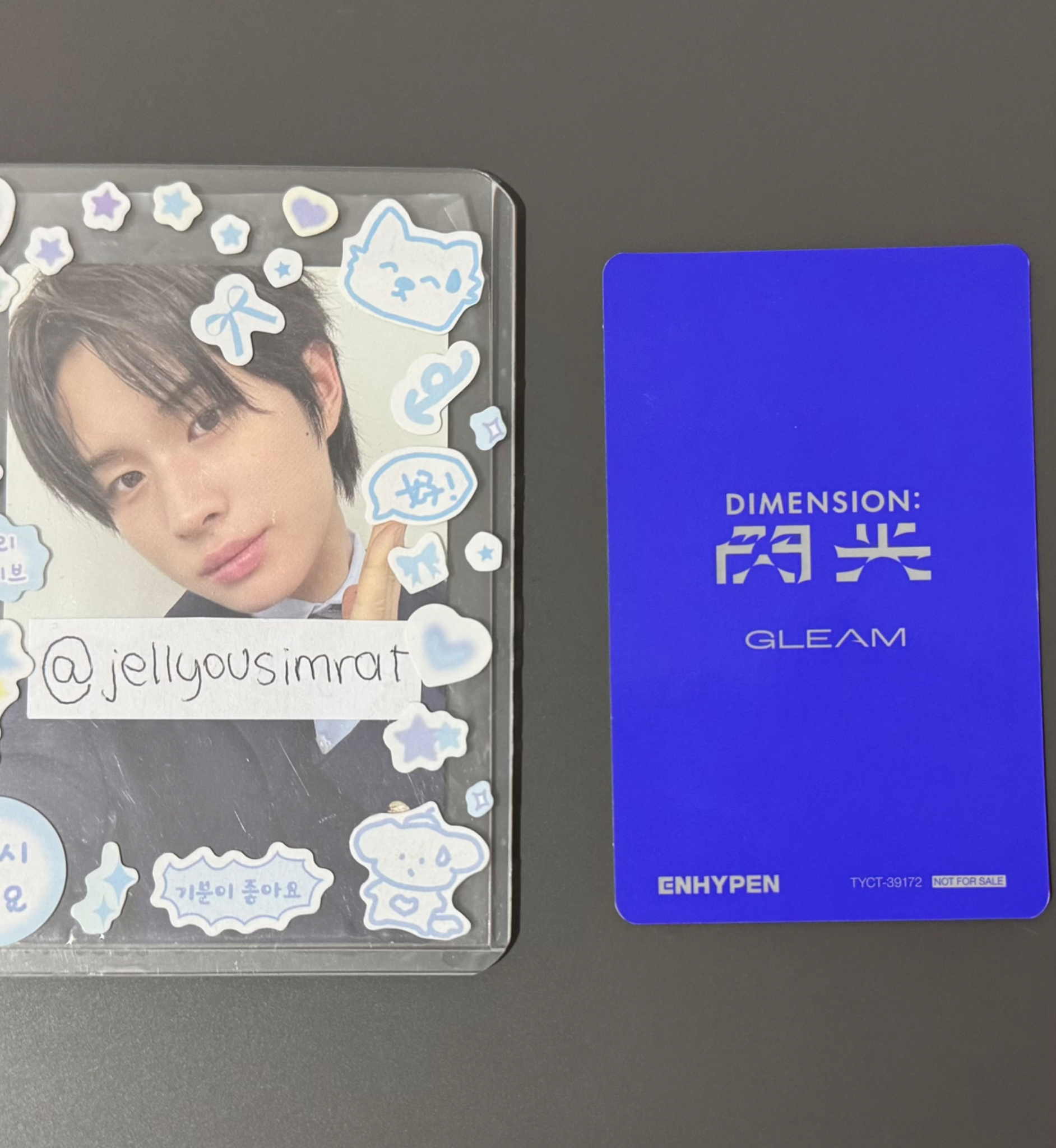 ENHYPEN Ni-ki ENHYPEN - Ni-ki - DIMENSION: 閃光 (SENKOU) Album Limited B Version gleam version japanese album album photocard listing photo 2