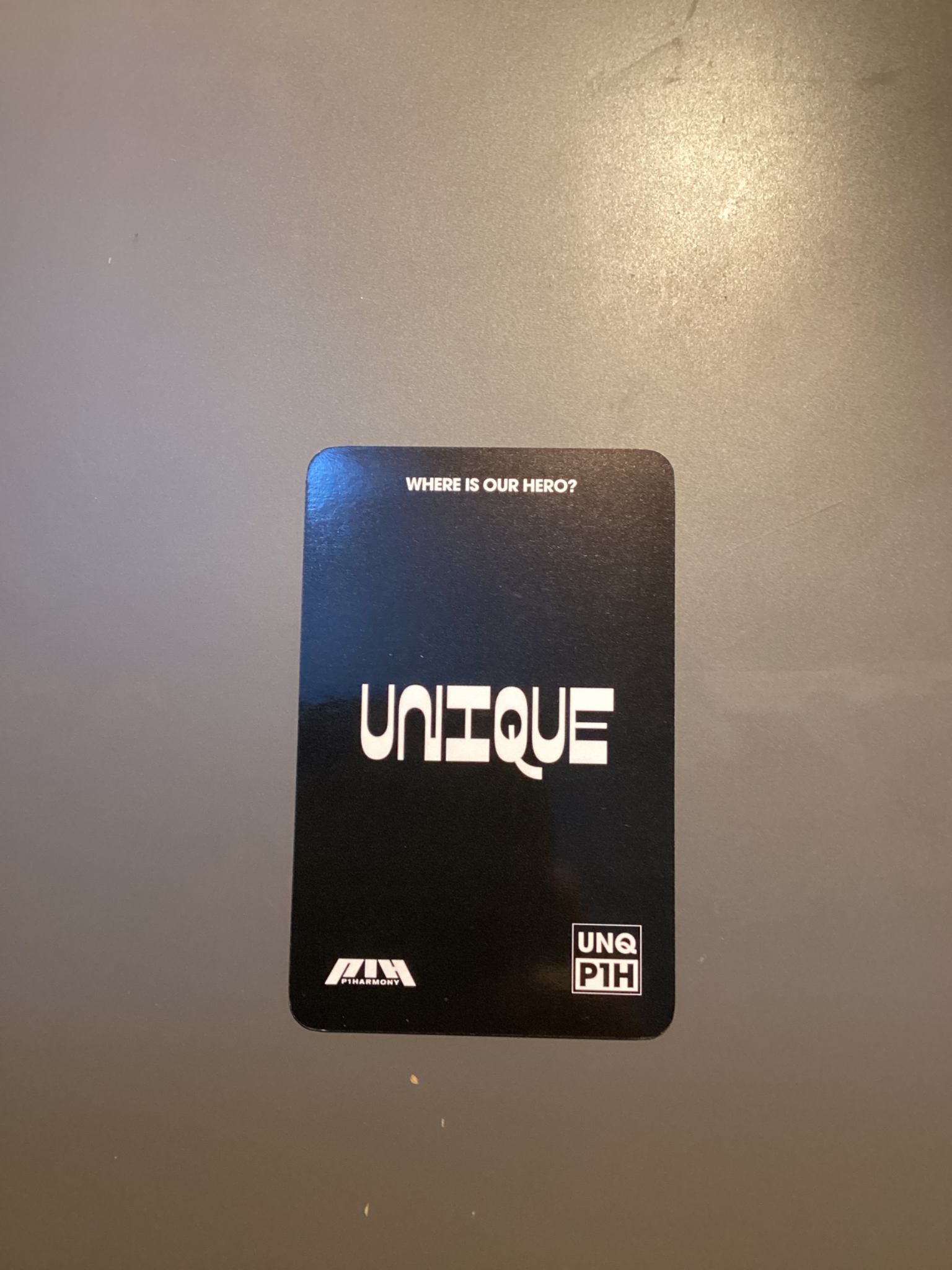 P1Harmony Keeho P1Harmony - Keeho - UNIQUE Album fancy version album photocard listing photo 2