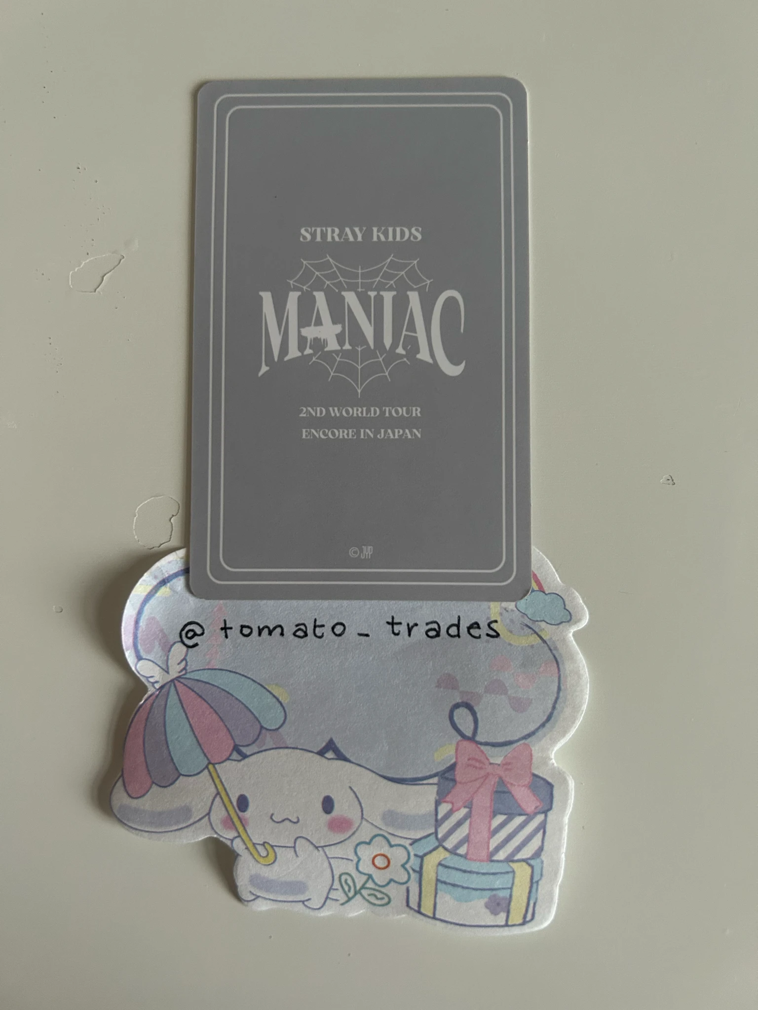 Stray Kids Stray Kids - Felix & Seungmin - Maniac World Tour Event polaroid merch photocard pop-up item set japan encore valentine's day shibuya109 listing photo 2