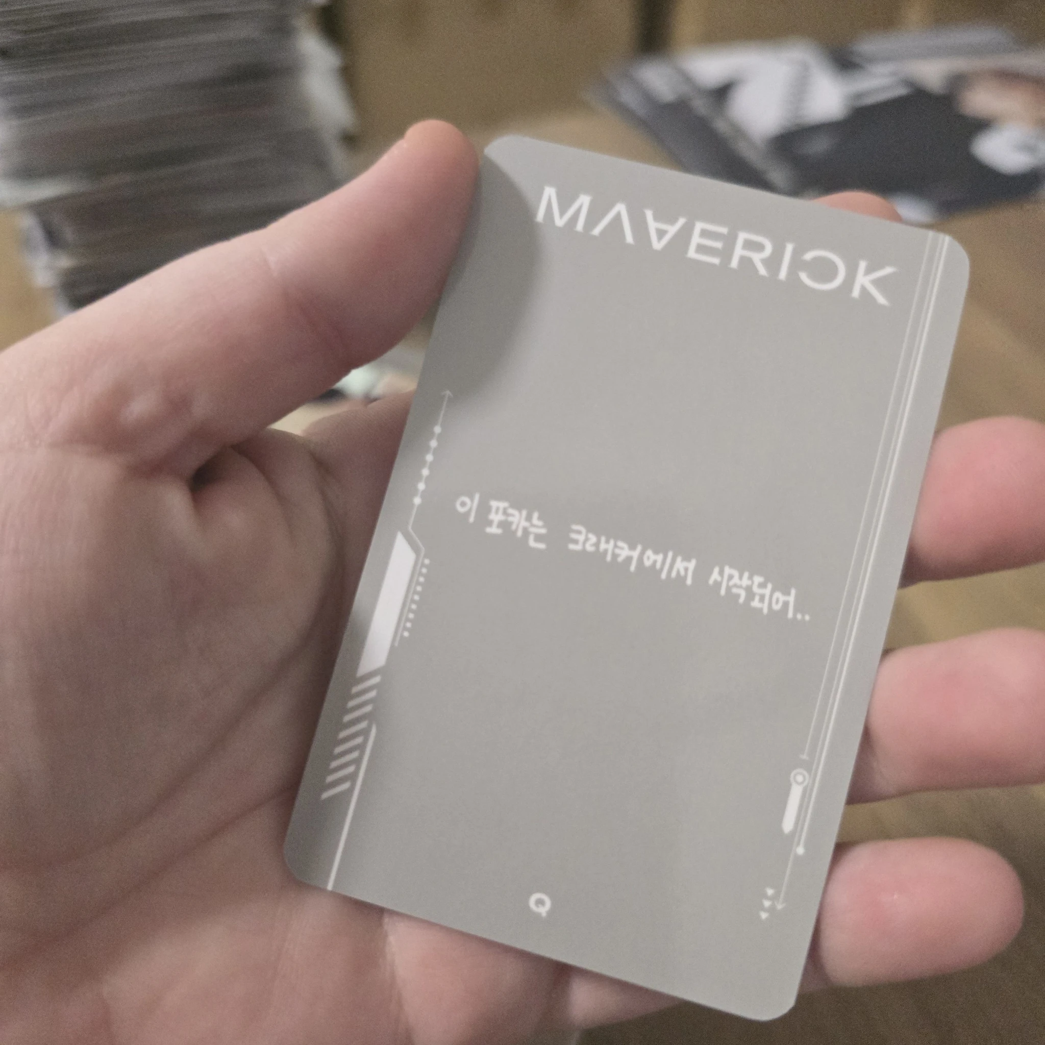 THE BOYZ Q THE BOYZ - Q - Maverick Album album photocard storybook version listing photo 2