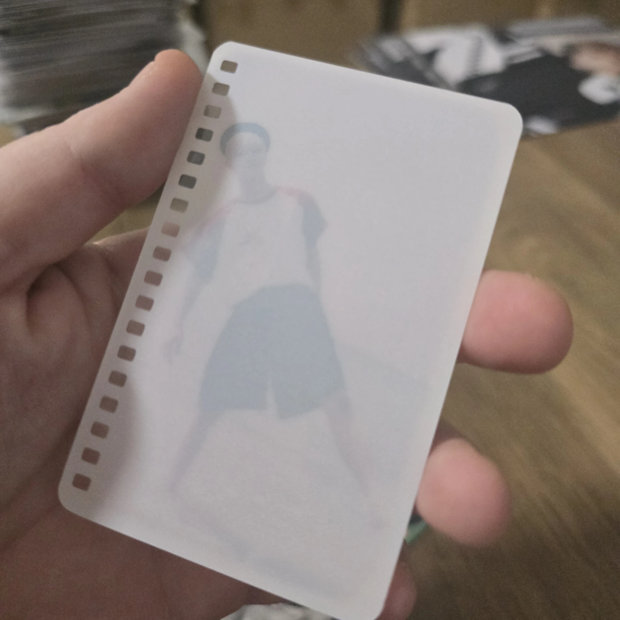 THE BOYZ Q THE BOYZ - Q - Be Aware Album album photocard transparent listing photo 2