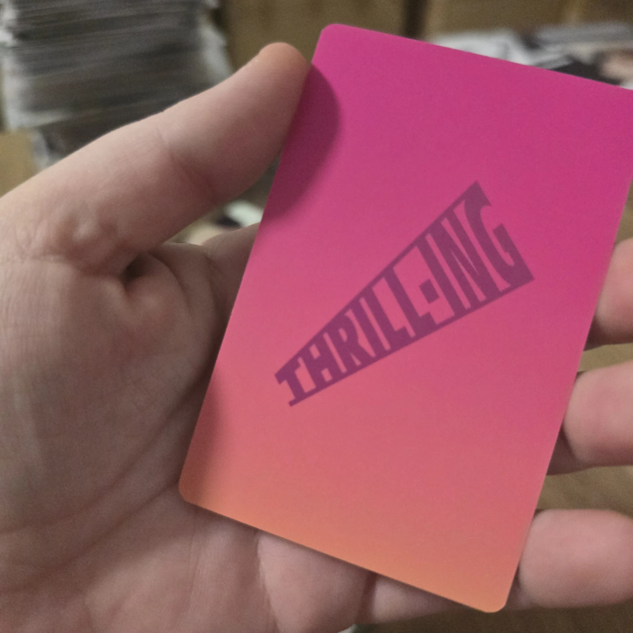 THE BOYZ Q THE BOYZ - Q - Thrill-ing Album pvc pouch listing photo 2