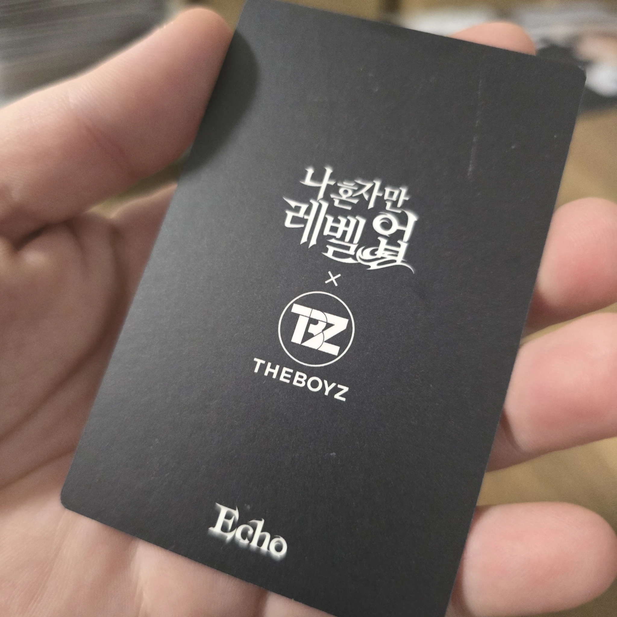 THE BOYZ Q THE BOYZ - Q - THE BOYZ SOLO LEVELING OST ECHO Album album photocard photocard set listing photo 2