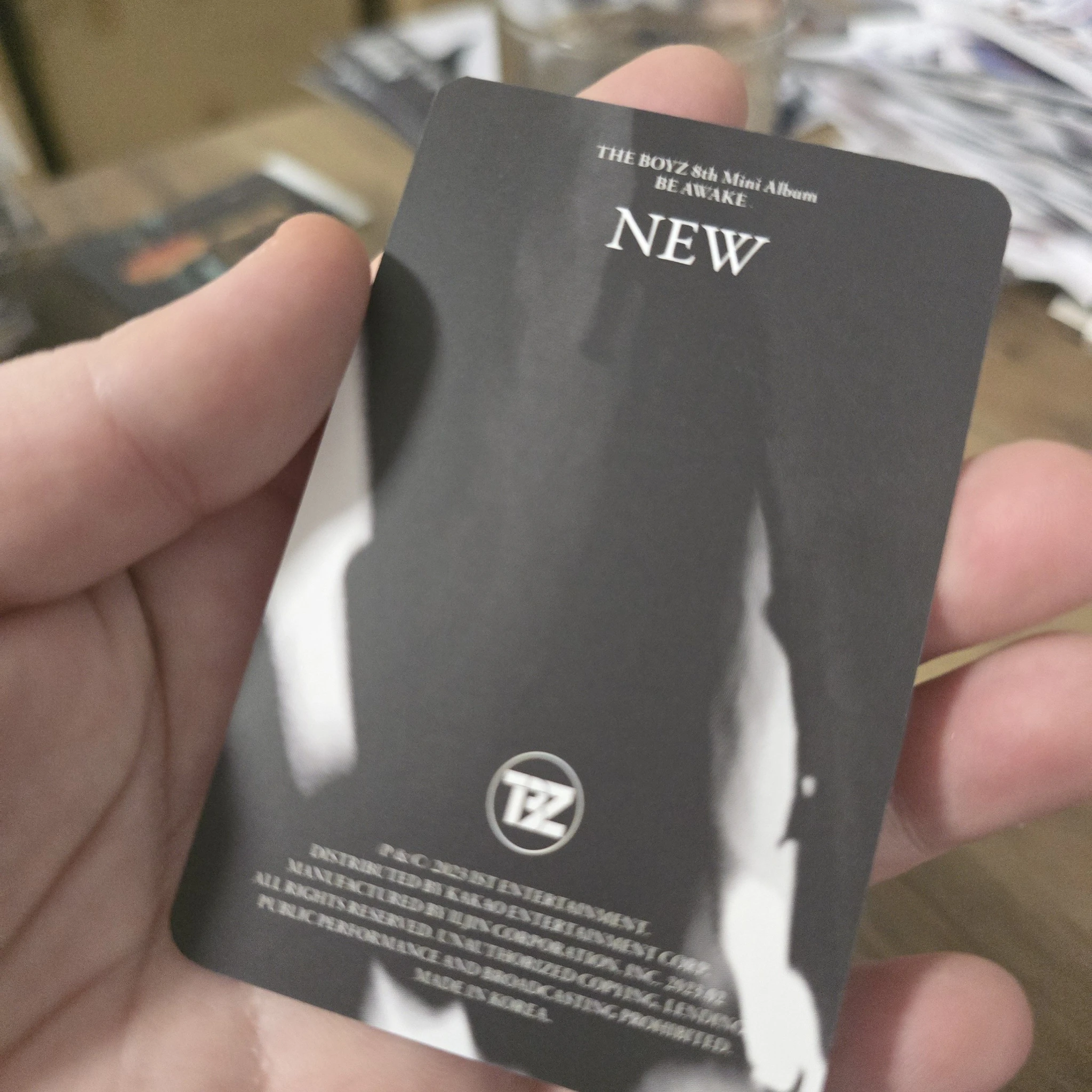 THE BOYZ New THE BOYZ - New - Be Awake Album reach version album photocard listing photo 2