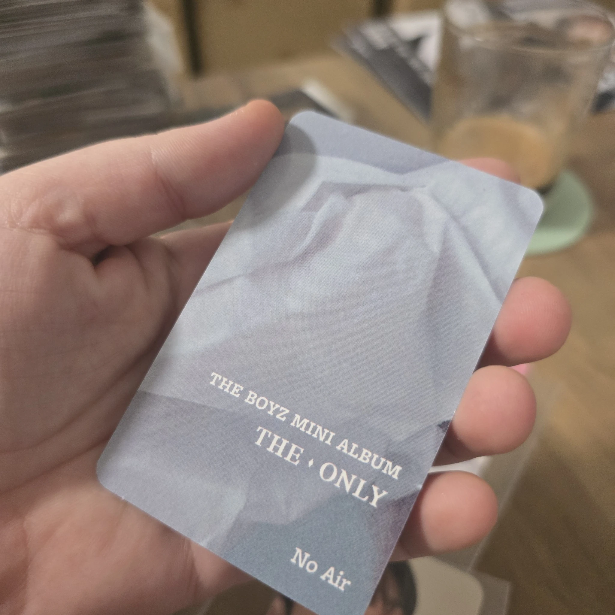 THE BOYZ New THE BOYZ - New - THE ONLY Album album photocard platform non-random listing photo 2