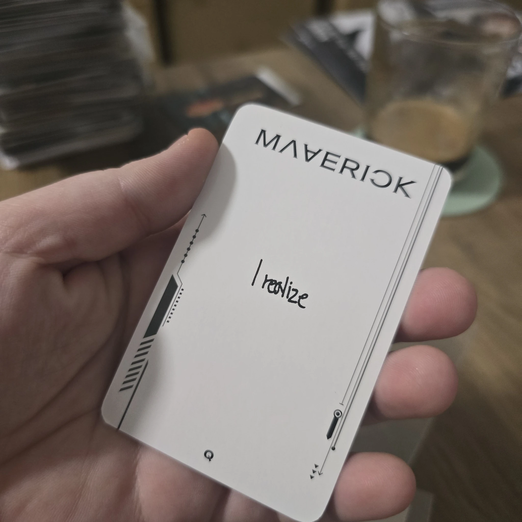 THE BOYZ Q THE BOYZ - Q - Maverick Album album photocard mood version listing photo 2