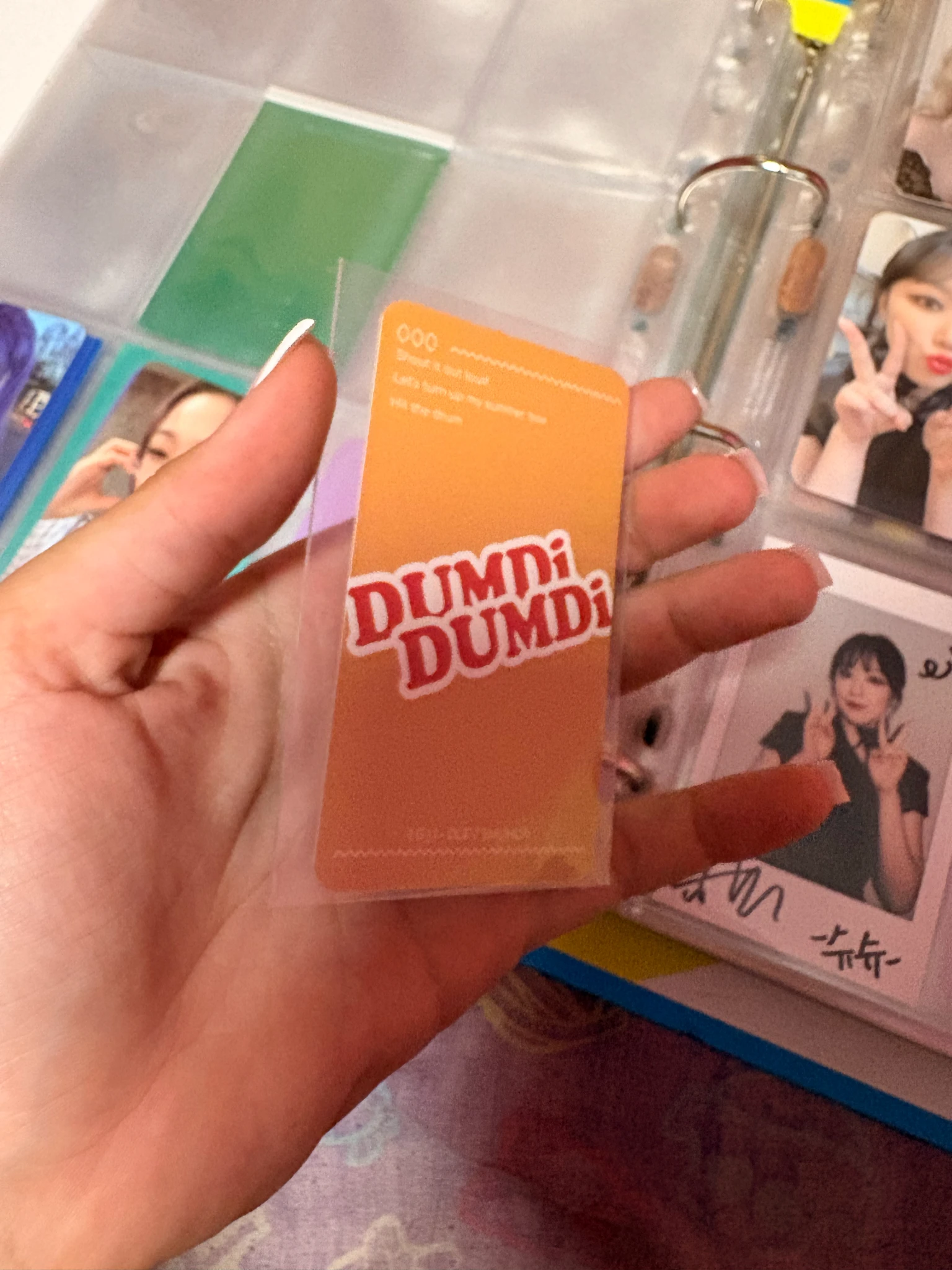 i-dle Shuhua i-dle - Shuhua - DUMDi DUMDi Album album photocard concept photocard night version bad image - replace listing photo 2