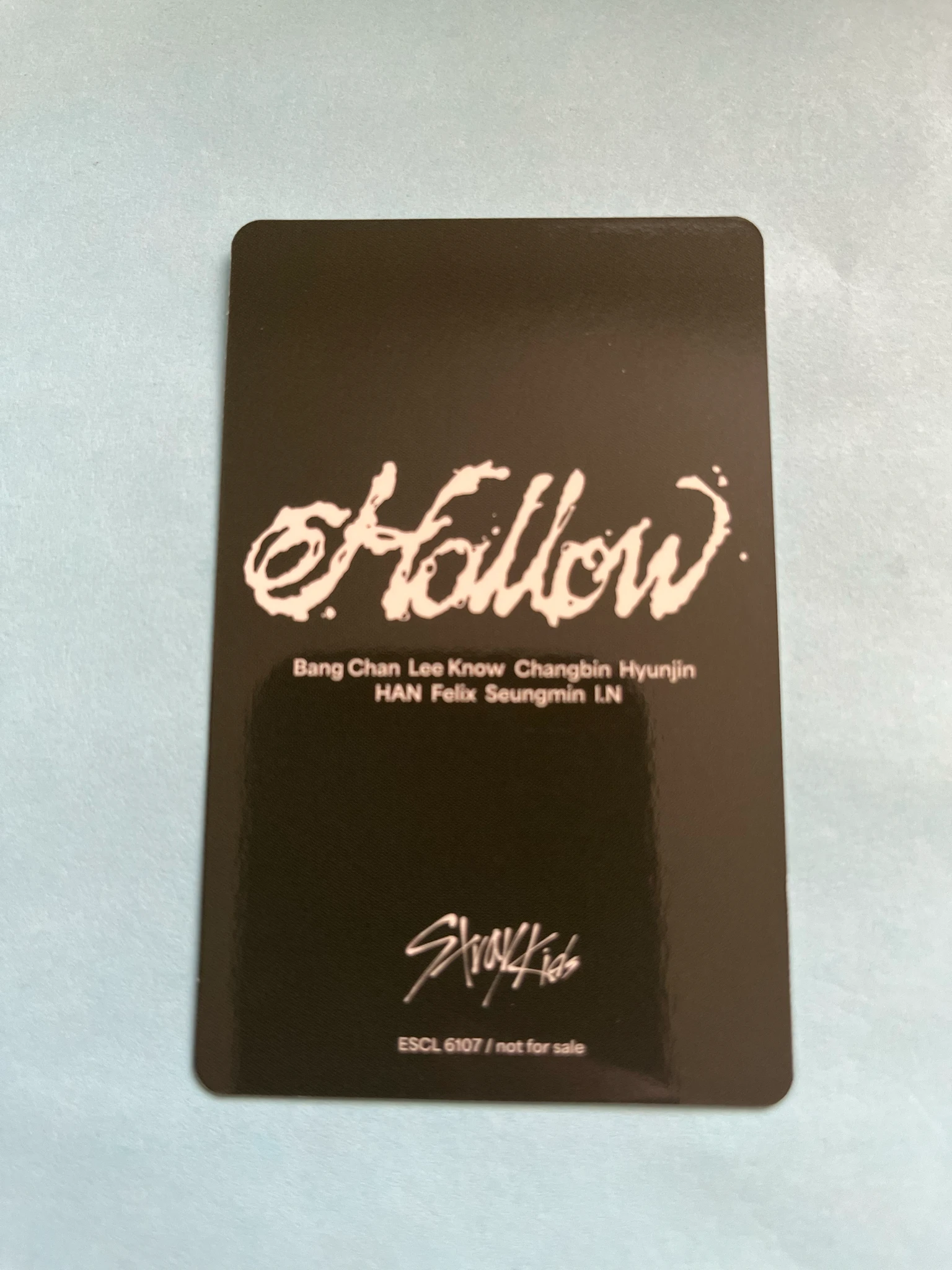 Stray Kids Seungmin Stray Kids - Seungmin - Hollow Album album photocard regular version listing photo 2