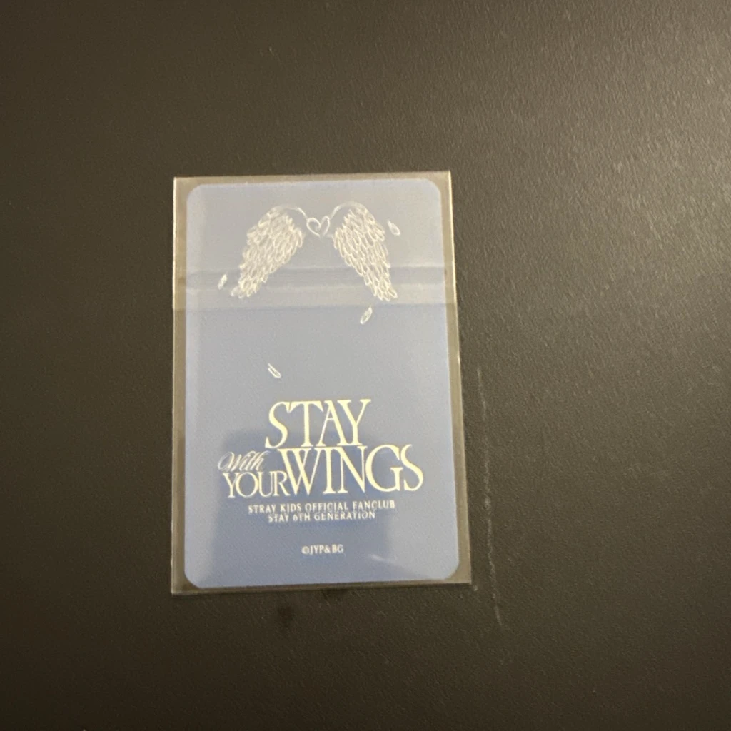 Stray Kids Stray Kids - I.N & Hyunjin - STAY With Your Wings-6th Fanclub Other unit photocard photocard set listing photo 2