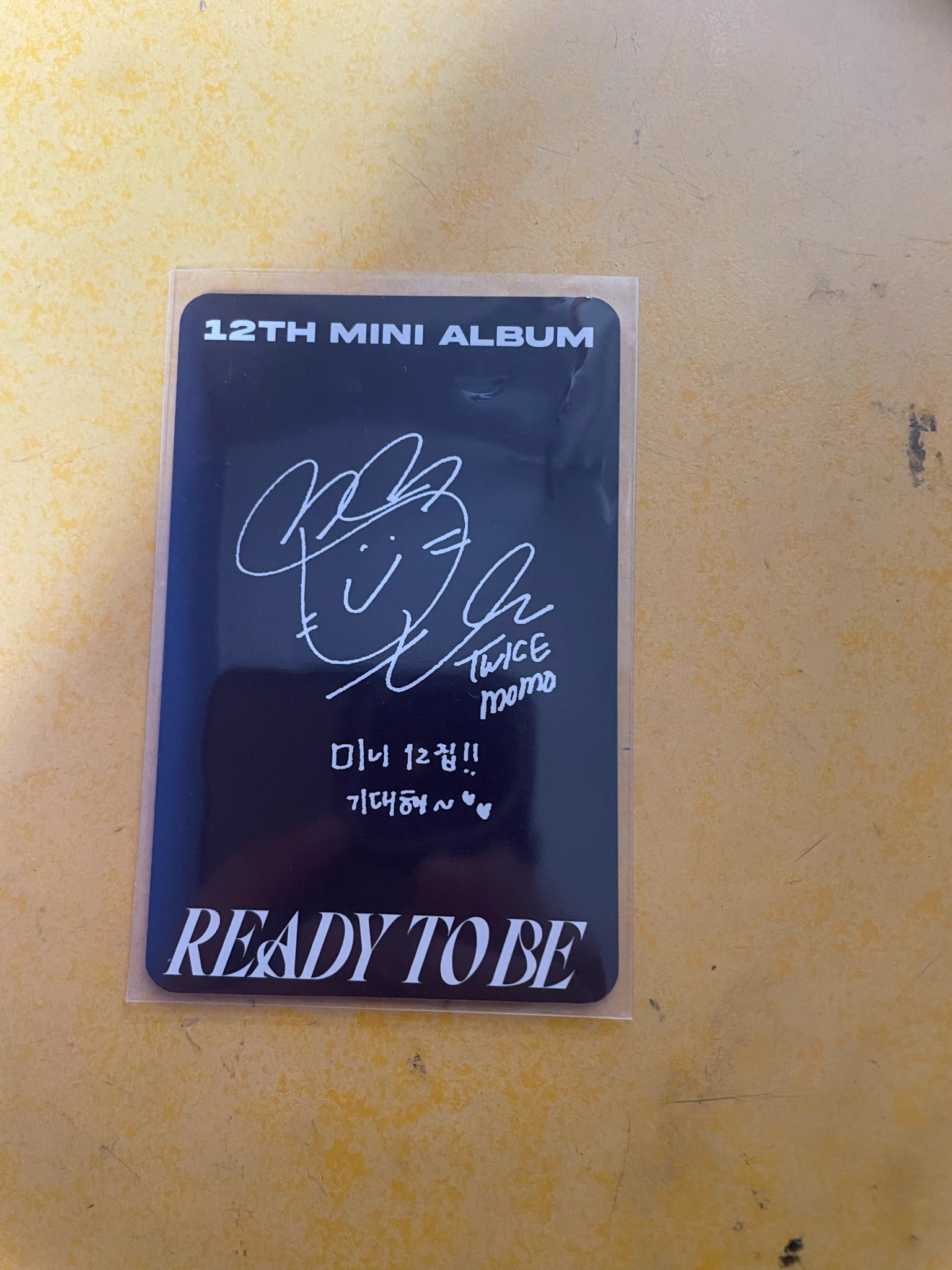 TWICE Momo TWICE-Momo-Album-READY TO BE listing photo 2