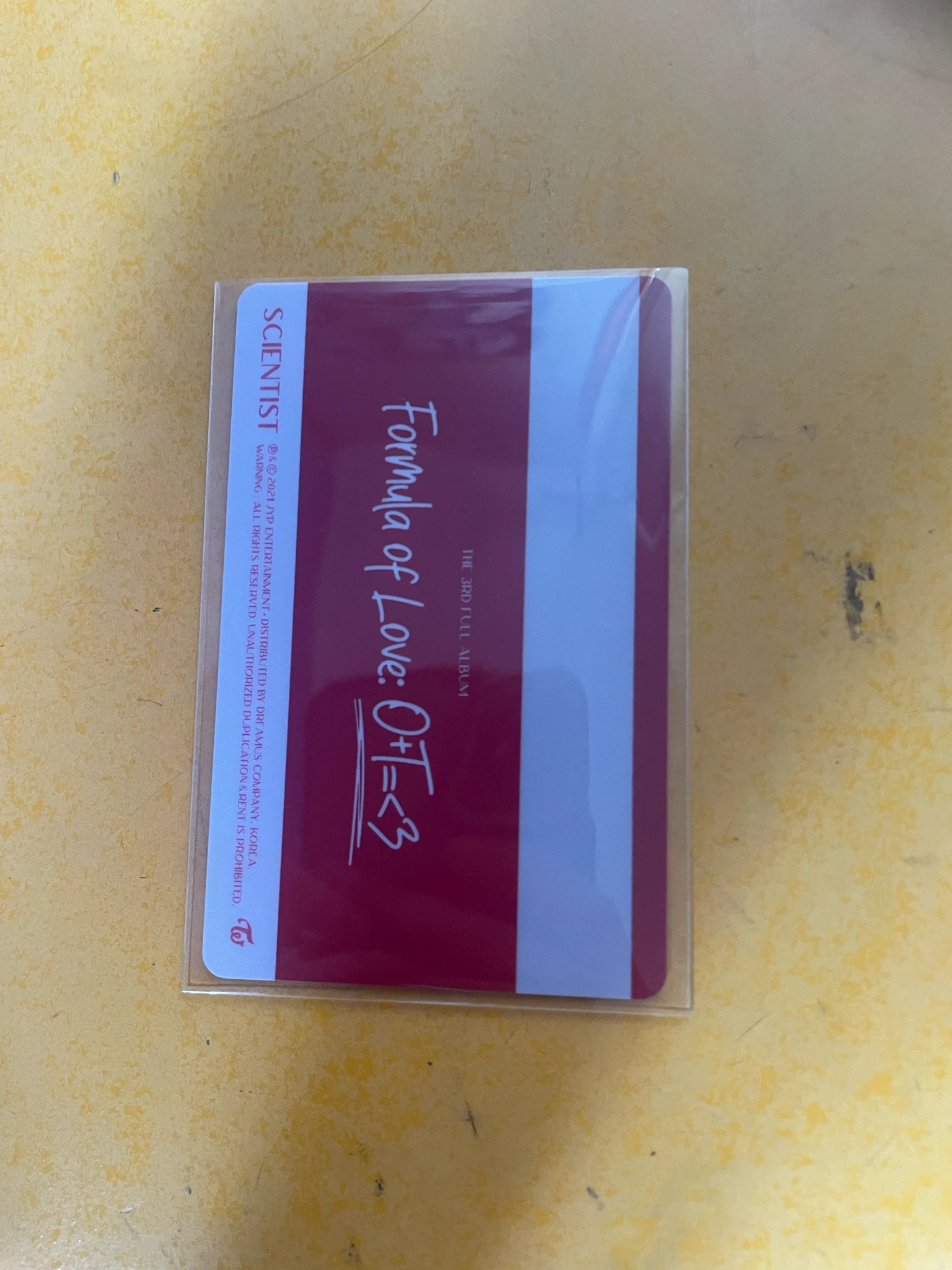 TWICE Momo TWICE-Momo-Album-Formula of Love: O+T=<3 listing photo 2