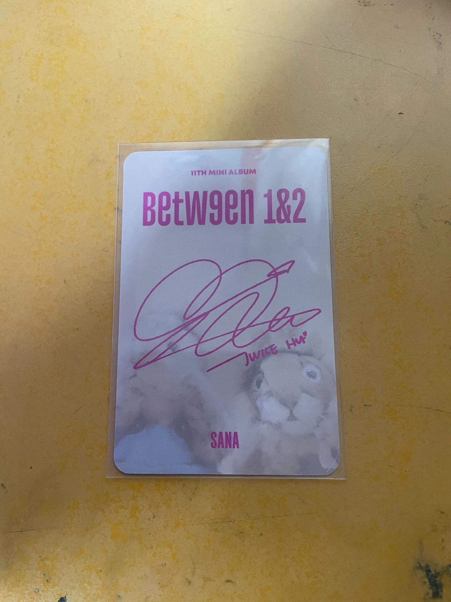 TWICE Sana TWICE-Sana-Album-BETWEEN 1&2 listing photo 2