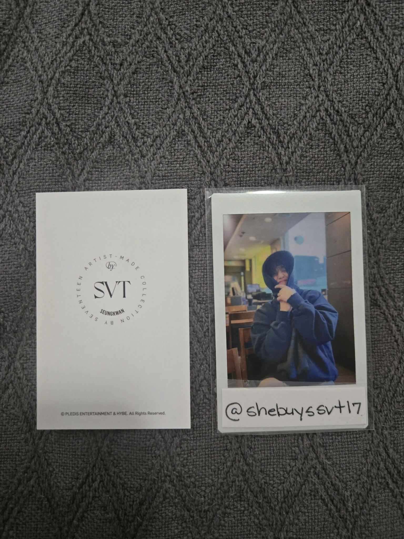 SEVENTEEN Seungkwan SEVENTEEN - Seungkwan - Artist Made Collection Merch Other listing photo 2