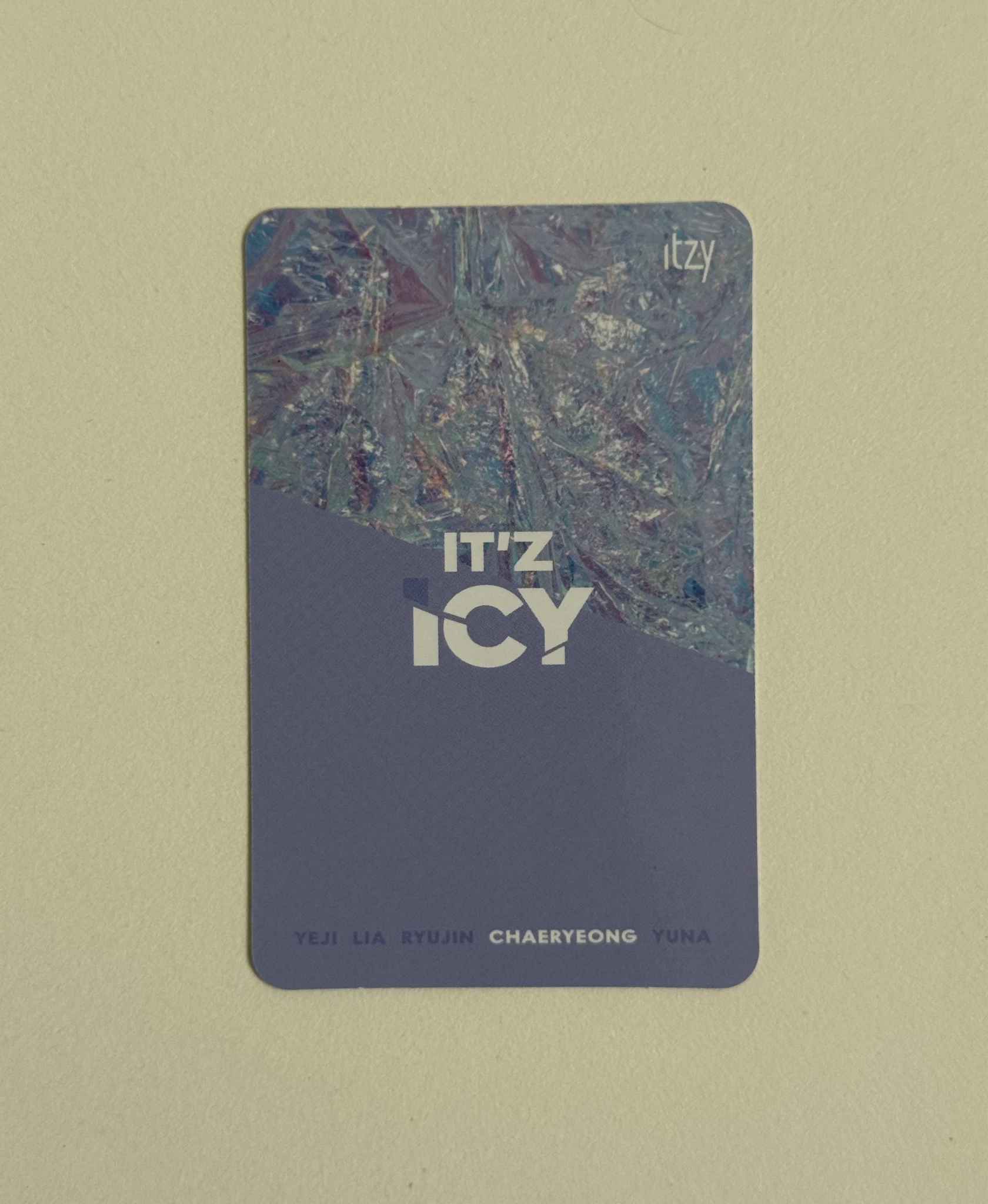 ITZY Chaeryeong ITZY - Chaeryeong - IT’Z ICY Album album photocard listing photo 2