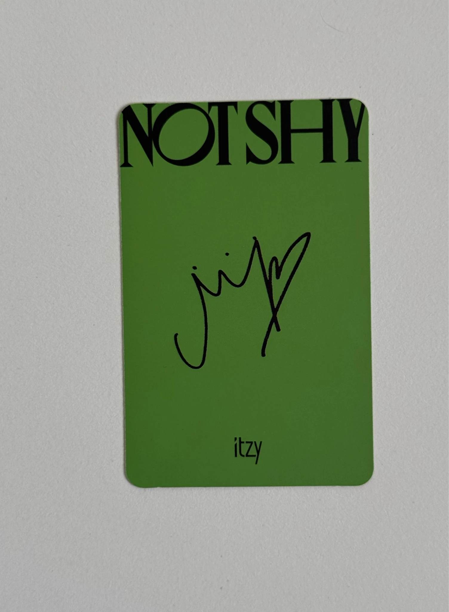 ITZY Chaeryeong ITZY - Chaeryeong - NOT SHY Album album photocard listing photo 2