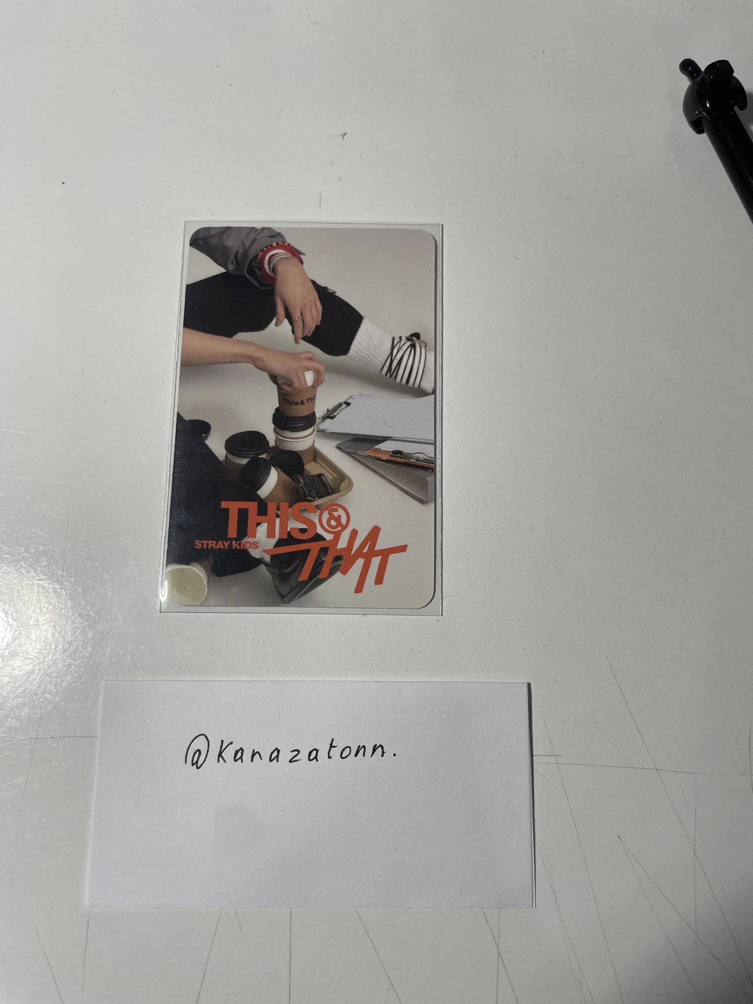 Stray Kids Hyunjin Stray Kids - Hyunjin - THIS & THAT Album & version album photocard listing photo 2