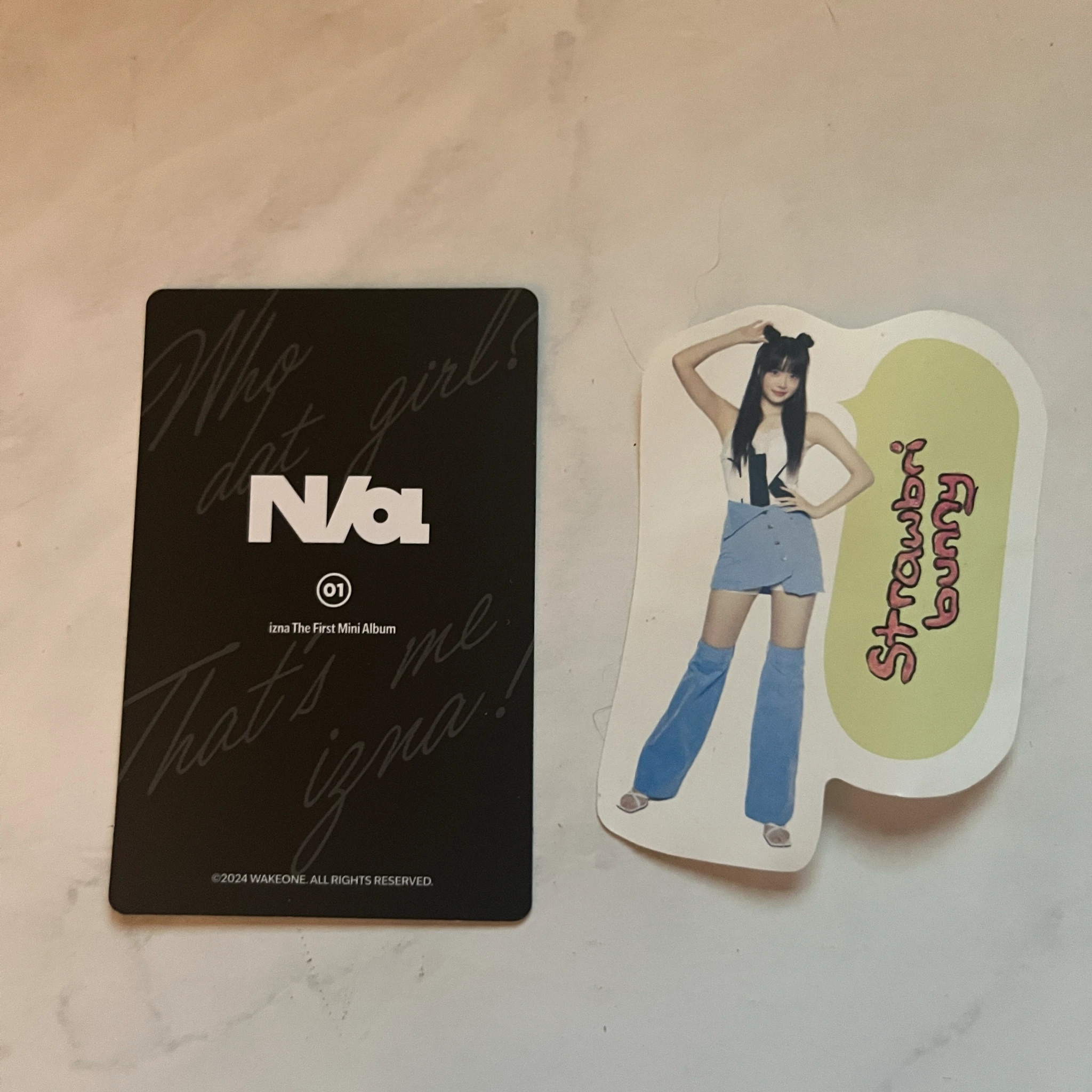 izna Choi Jungeun izna - Choi Jungeun - N/a Album olive young pop-up store Trading card listing photo 2