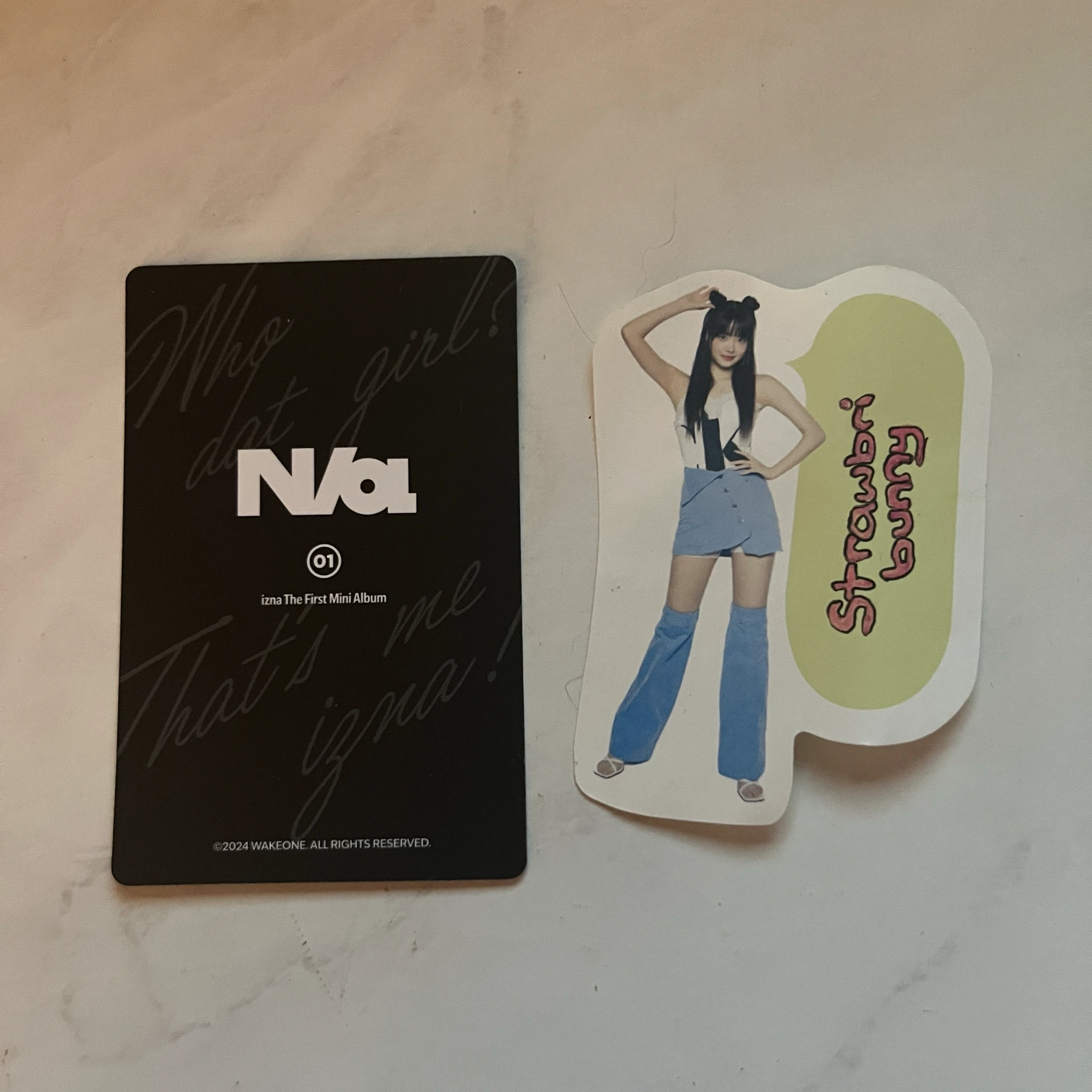 izna Jeong Saebi izna - Jeong Saebi - N/a Album olive young pop-up store Trading card listing photo 2