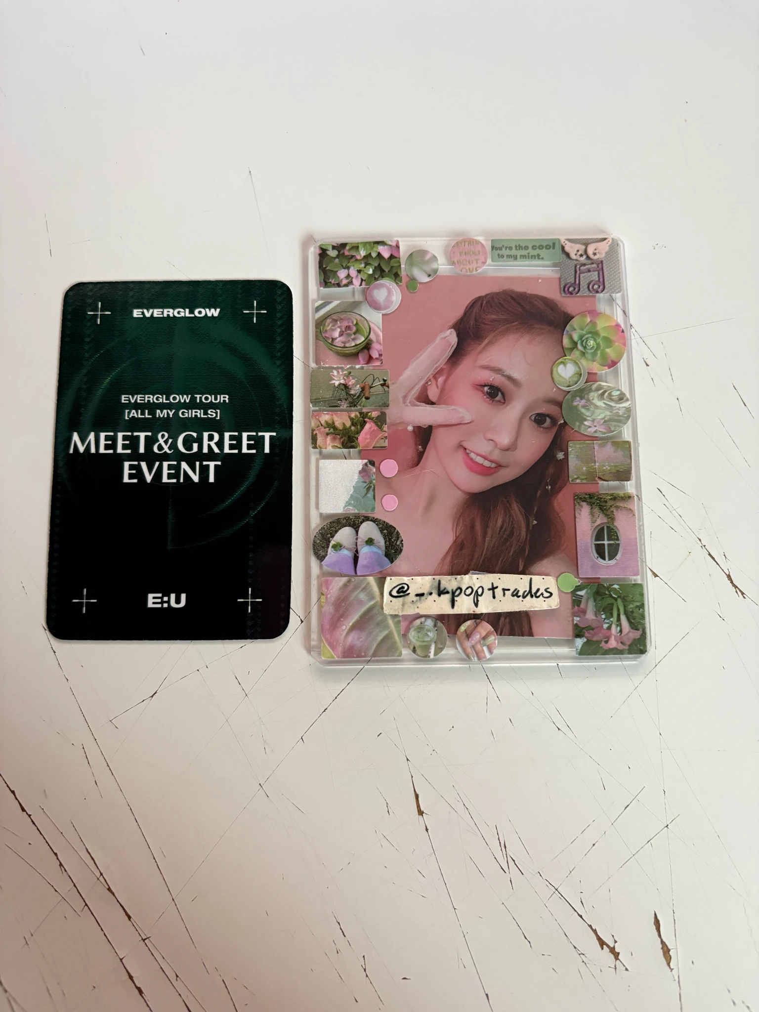 EVERGLOW E:U EVERGLOW - E:U - 2023 EVERGLOW US Tour All My Girls  Event vip ticket benefit tour merch meet & greet listing photo 2