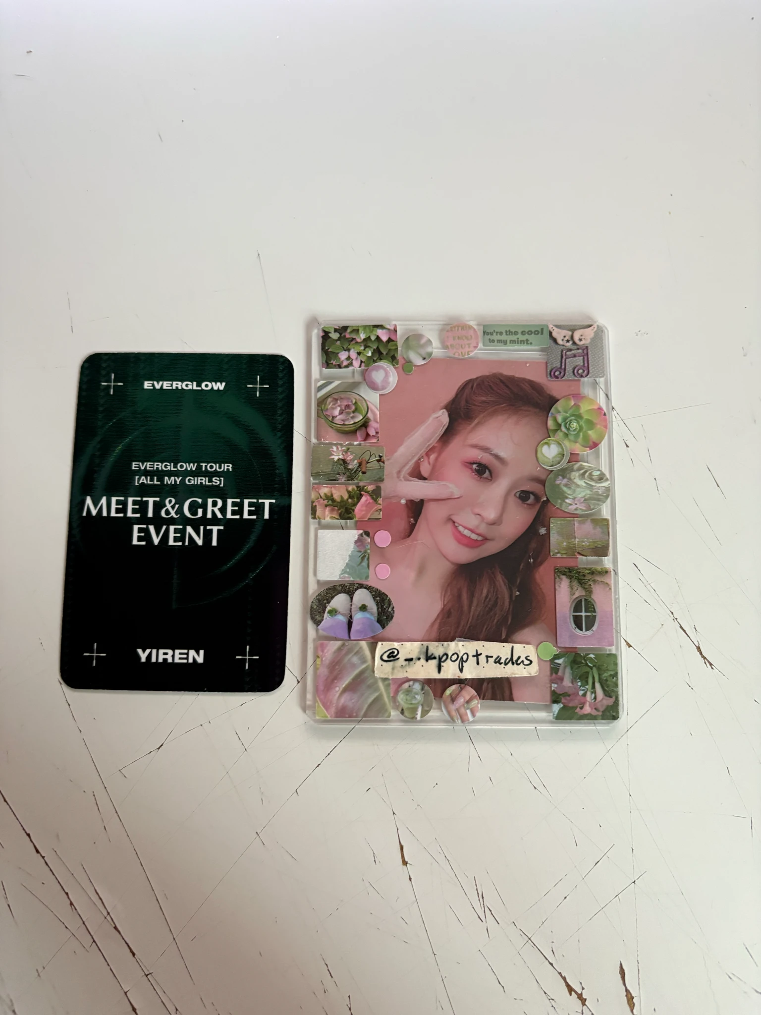 EVERGLOW Yiren EVERGLOW - Yiren - All My Girls US Tour  Event vip ticket benefit meet & greet listing photo 2