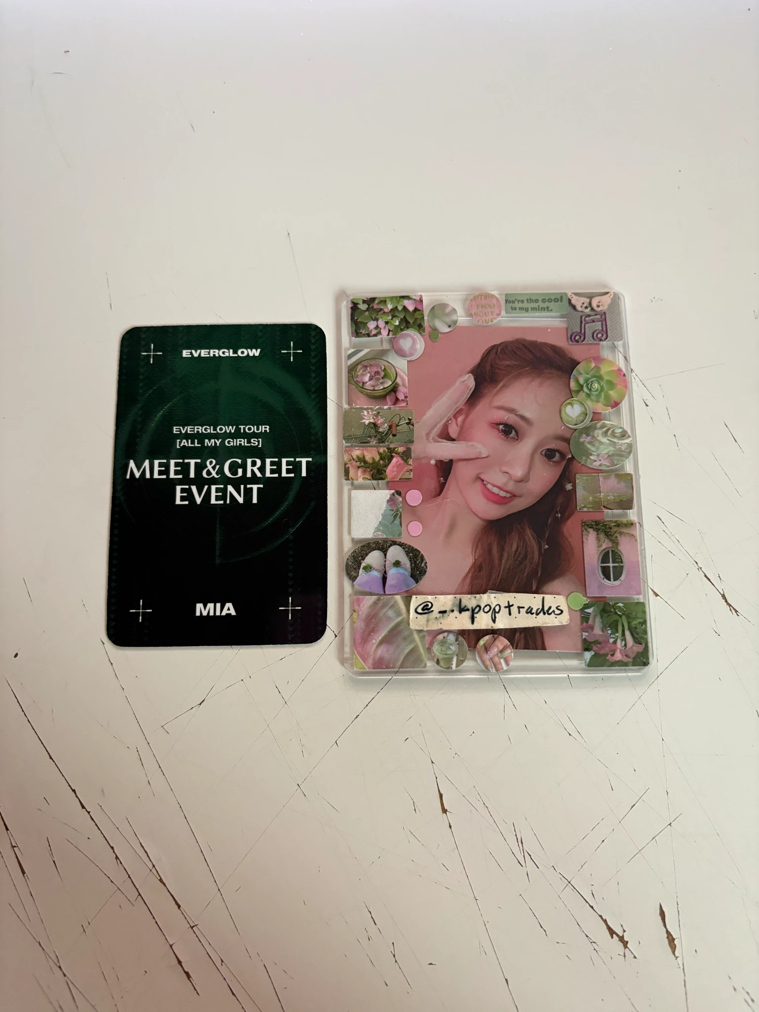 EVERGLOW Mia EVERGLOW - Mia - All My Girls US Tour  Event vip ticket benefit meet & greet listing photo 2