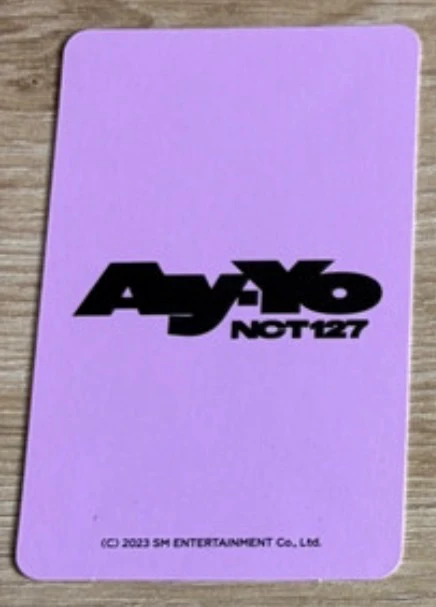 NCT 127 Mark NCT 127 - Mark - AY-YO MD Other A version trading card listing photo 2