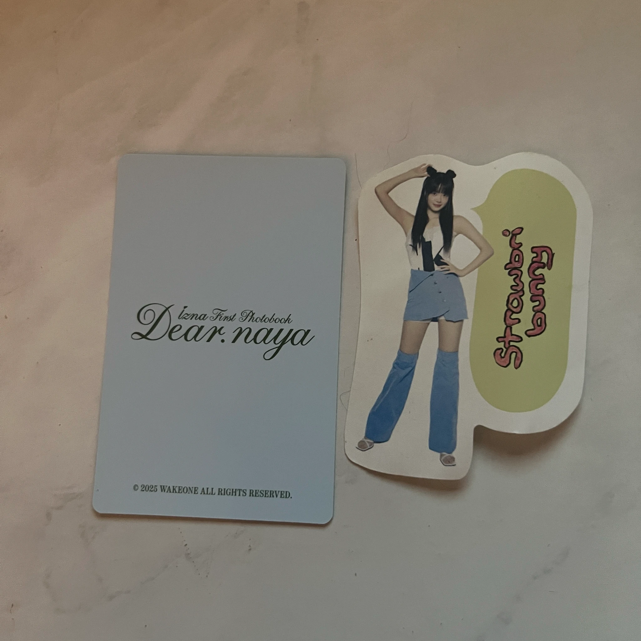 izna Choi Jungeun izna - Choi Jungeun - Dear. naya, From. izna Other pob (pre-order benefit) photobook listing photo 2