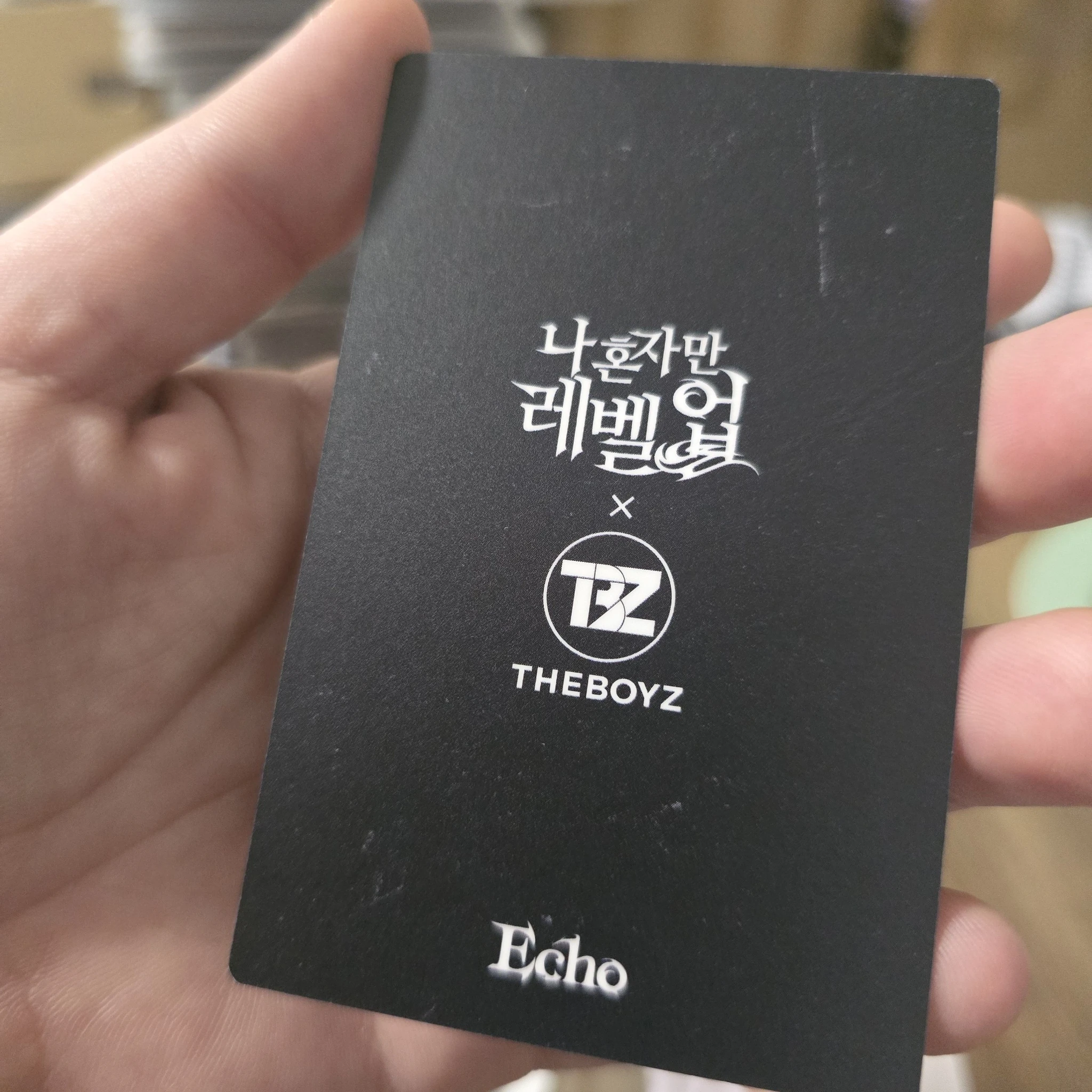 THE BOYZ Sunwoo THE BOYZ - Sunwoo - THE BOYZ SOLO LEVELING OST ECHO Album album photocard photocard set listing photo 2