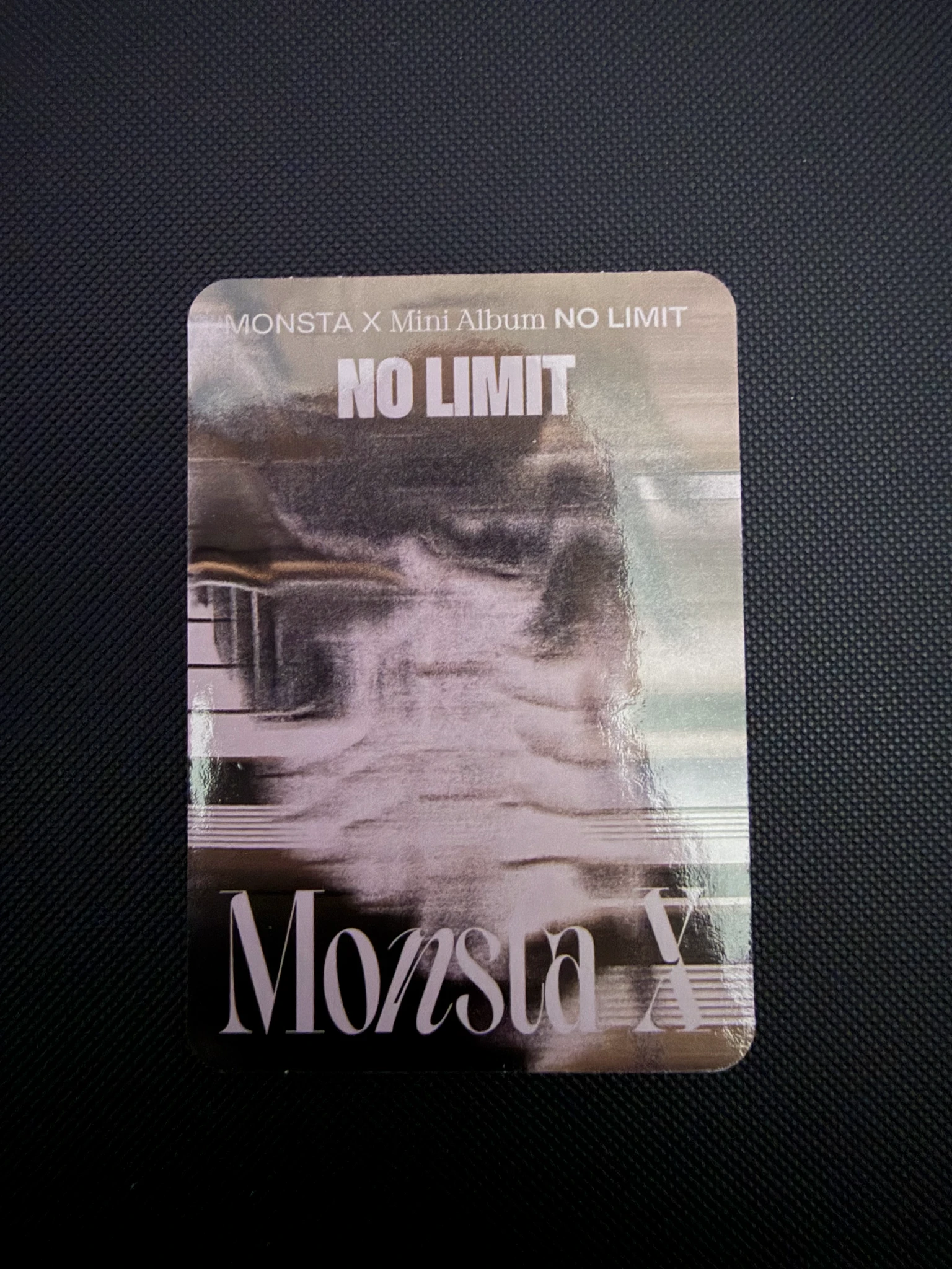 MONSTA X Minhyuk MONSTA X - Minhyuk - No Limit Album version 2 album photocard listing photo 2
