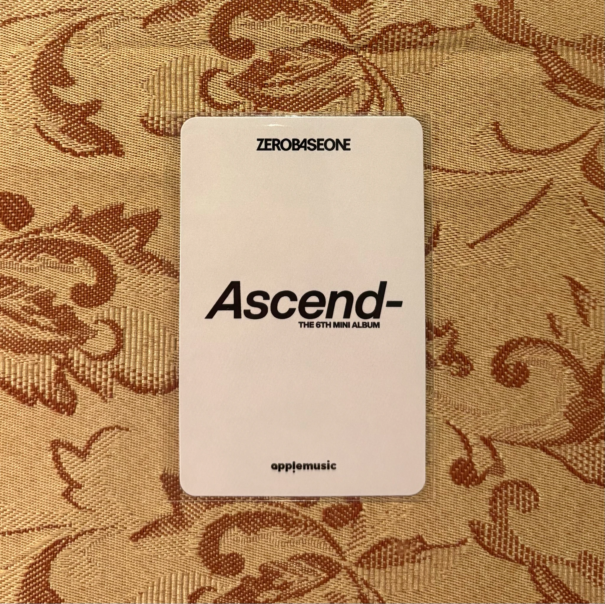 ZEROBASEONE Matthew ZEROBASEONE - Matthew - Ascend- Album apple music 11 version pob (pre-order benefit) listing photo 2