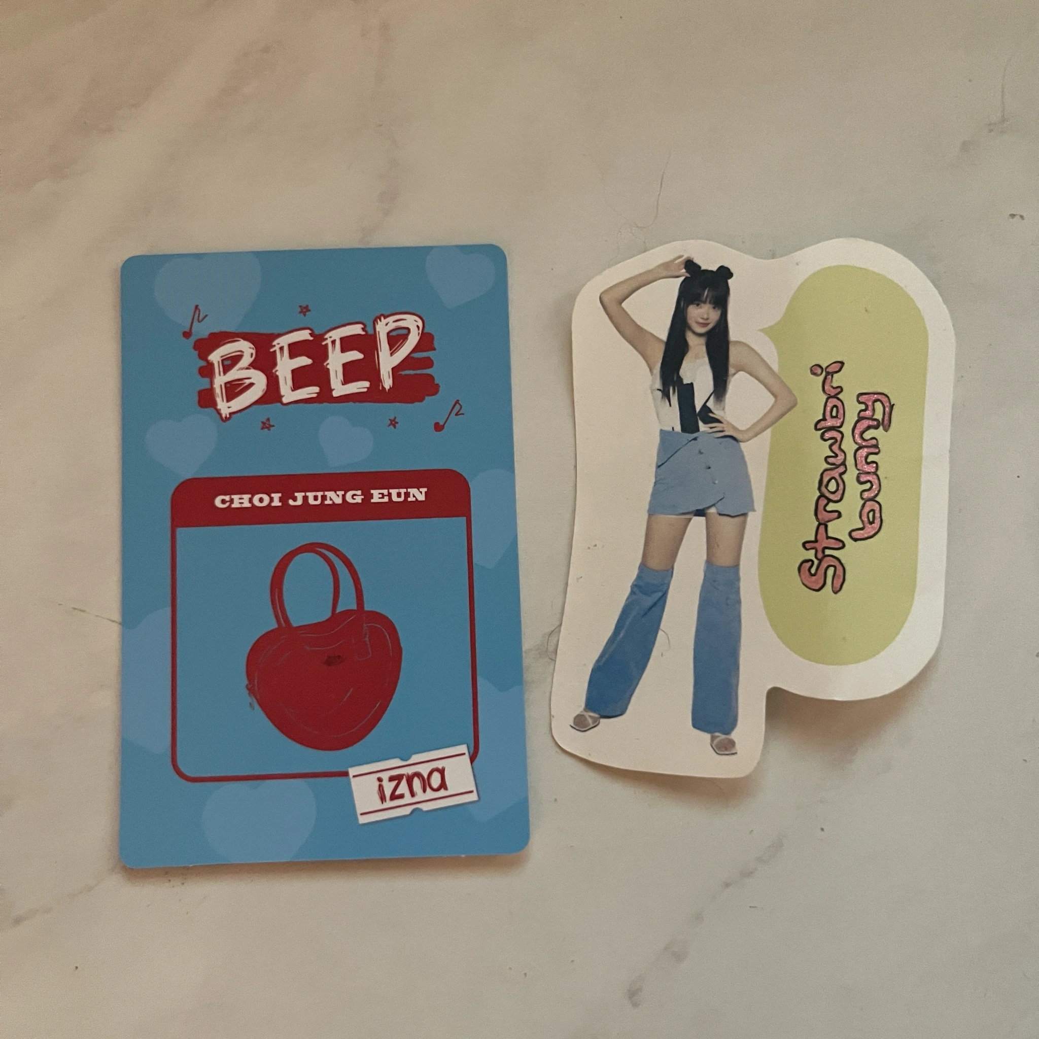 izna Choi Jungeun izna - Choi Jungeun - BEEP Album album photocard random photocard listing photo 2