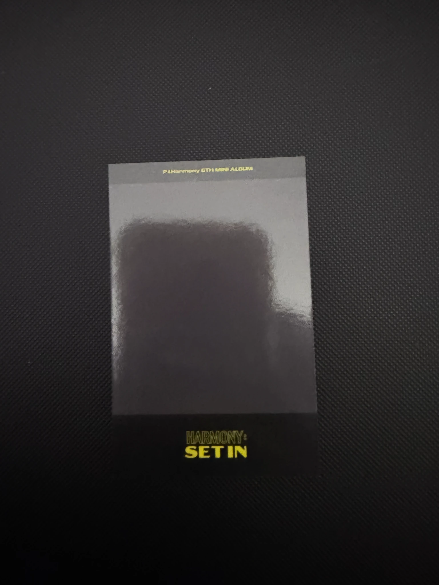 P1Harmony Jongseob P1Harmony - Jongseob - Harmony: Set In Album apple music lucky draw (LD) polaroid round 1 listing photo 2