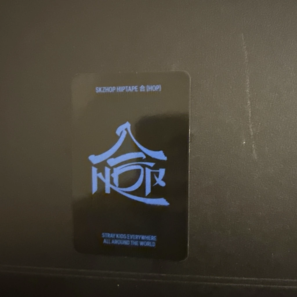 Stray Kids Hyunjin Stray Kids - Hyunjin - HOP Album trading card hiptape version album photocard A version limited edition listing photo 2