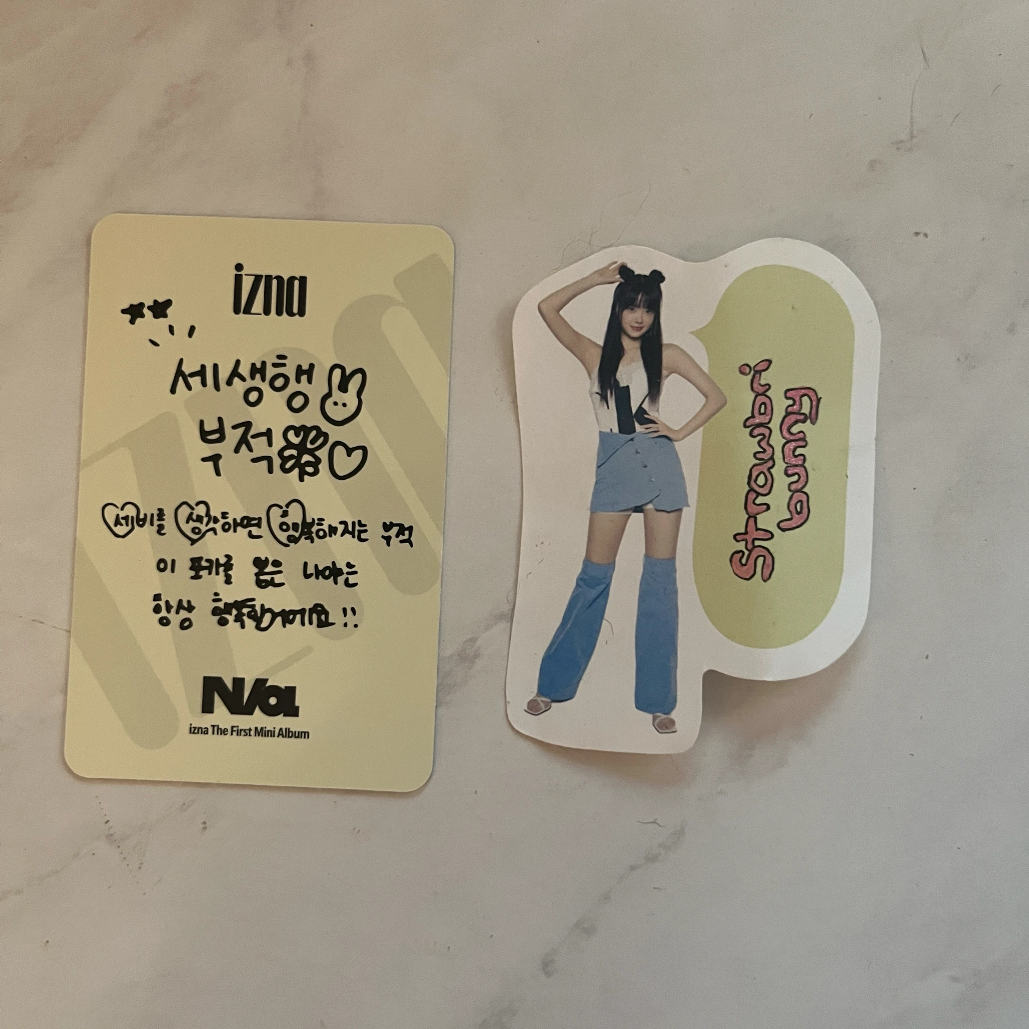 izna Jeong Saebi izna - JEONG SAEBI - N/a Album izna ver album photocard listing photo 2
