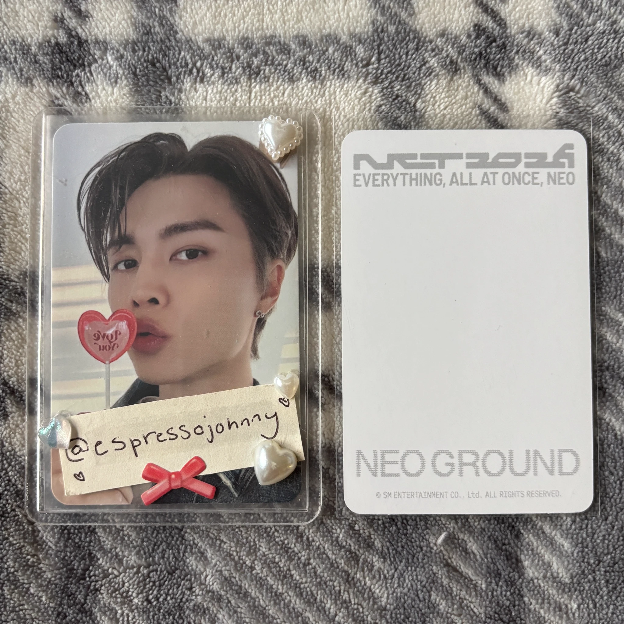 NCT Jaehee NCT - Jaehee - 10TH ANNIVERSARY [NCT 2026] POP UP: NEO GROUND Event merch photocard ground version selfie trading card listing photo 2
