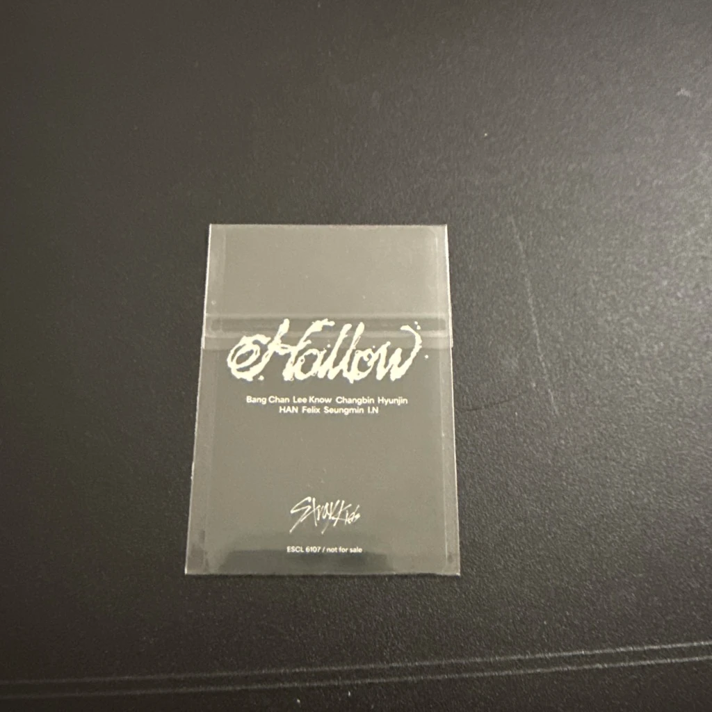 Stray Kids Hyunjin Stray Kids - Hyunjin - Hollow Album album photocard standard version listing photo 2