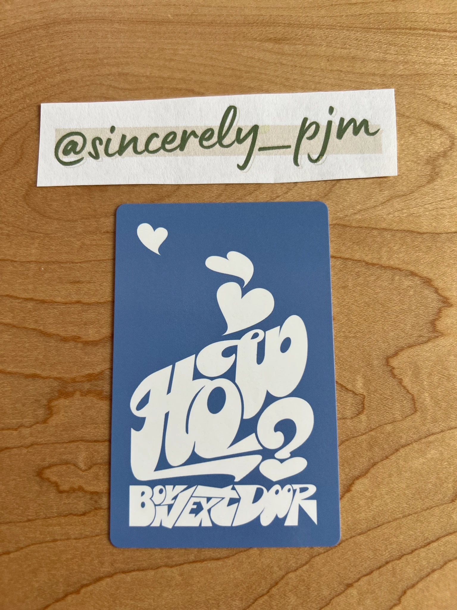 BOYNEXTDOOR Riwoo BOYNEXTDOOR - Riwoo - HOW? Album Earth ver. set A listing photo 2