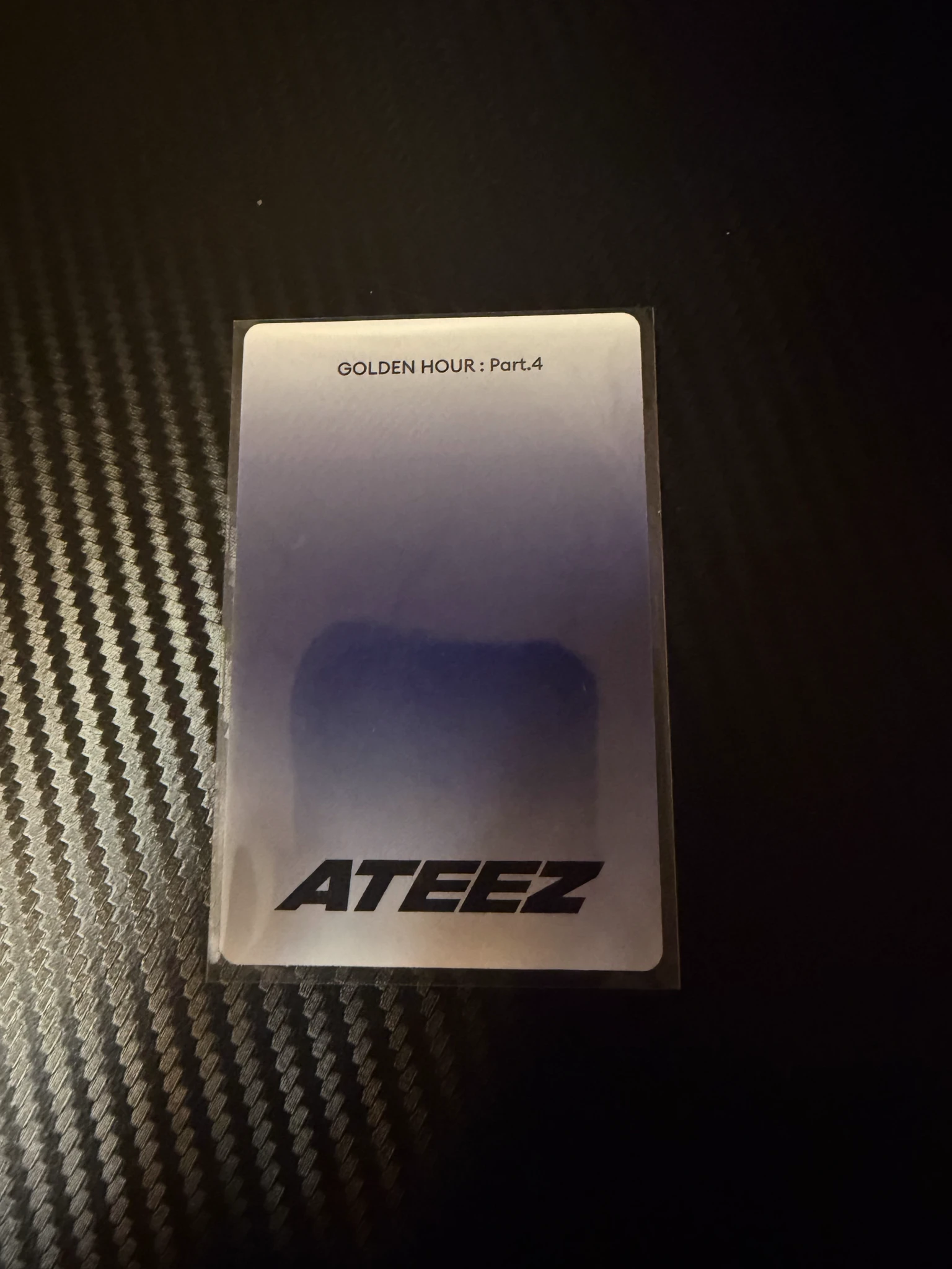 ATEEZ Wooyoung ATEEZ - Wooyoung - Golden Hour : Part.4 Album album photocard poca album listing photo 2