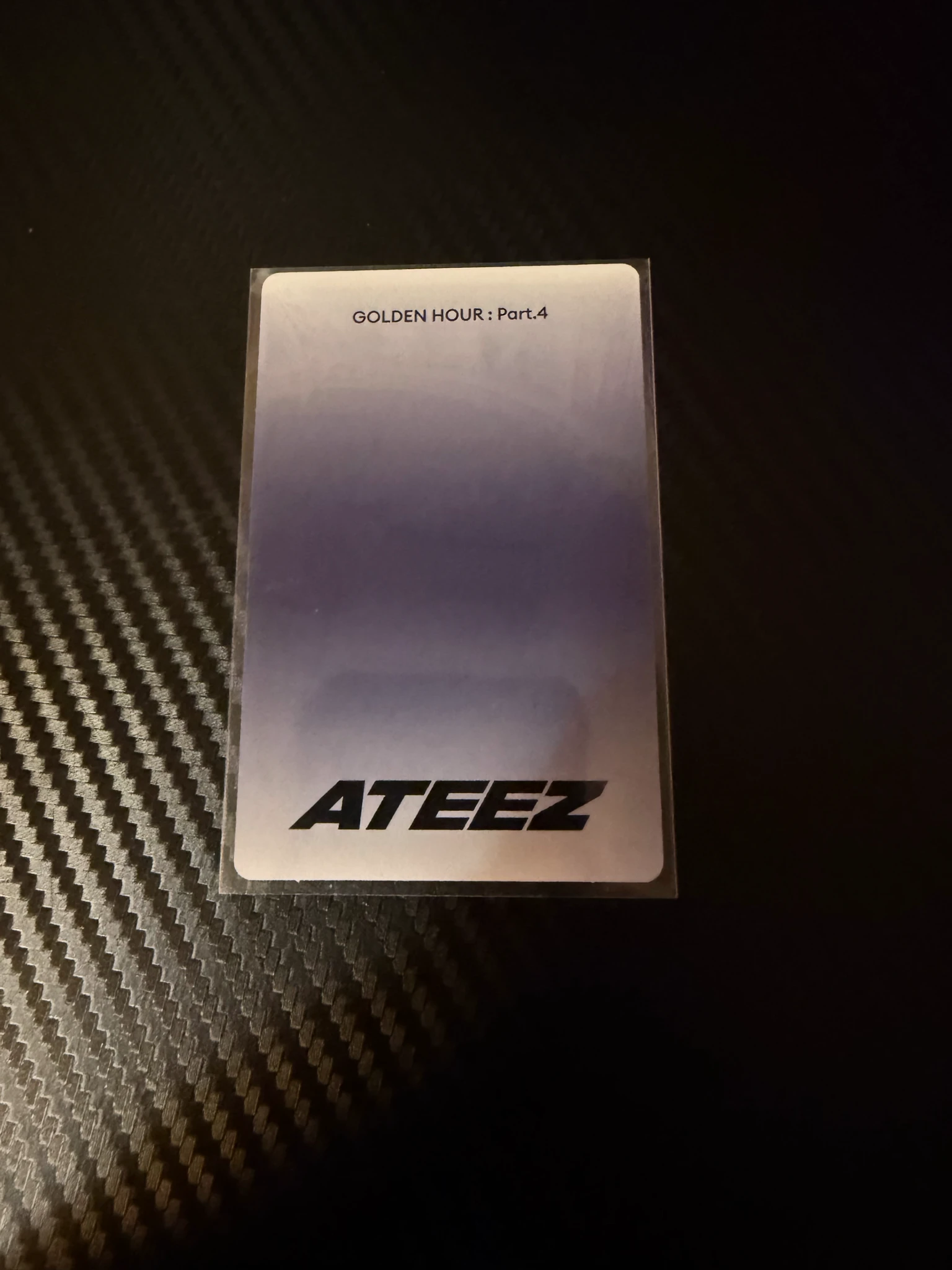 ATEEZ San ATEEZ - San - Golden Hour : Part.4 Album album photocard poca album listing photo 2