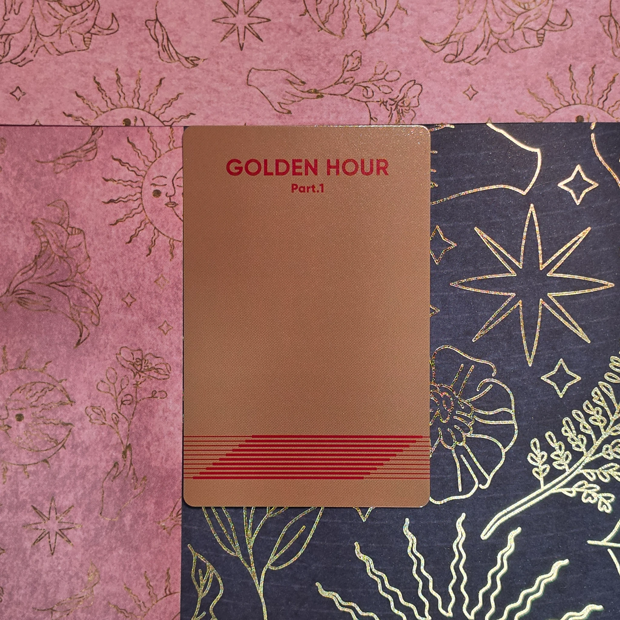 ATEEZ Wooyoung ATEEZ - Wooyoung - Golden Hour : Part.1 Album album photocard poca album listing photo 2